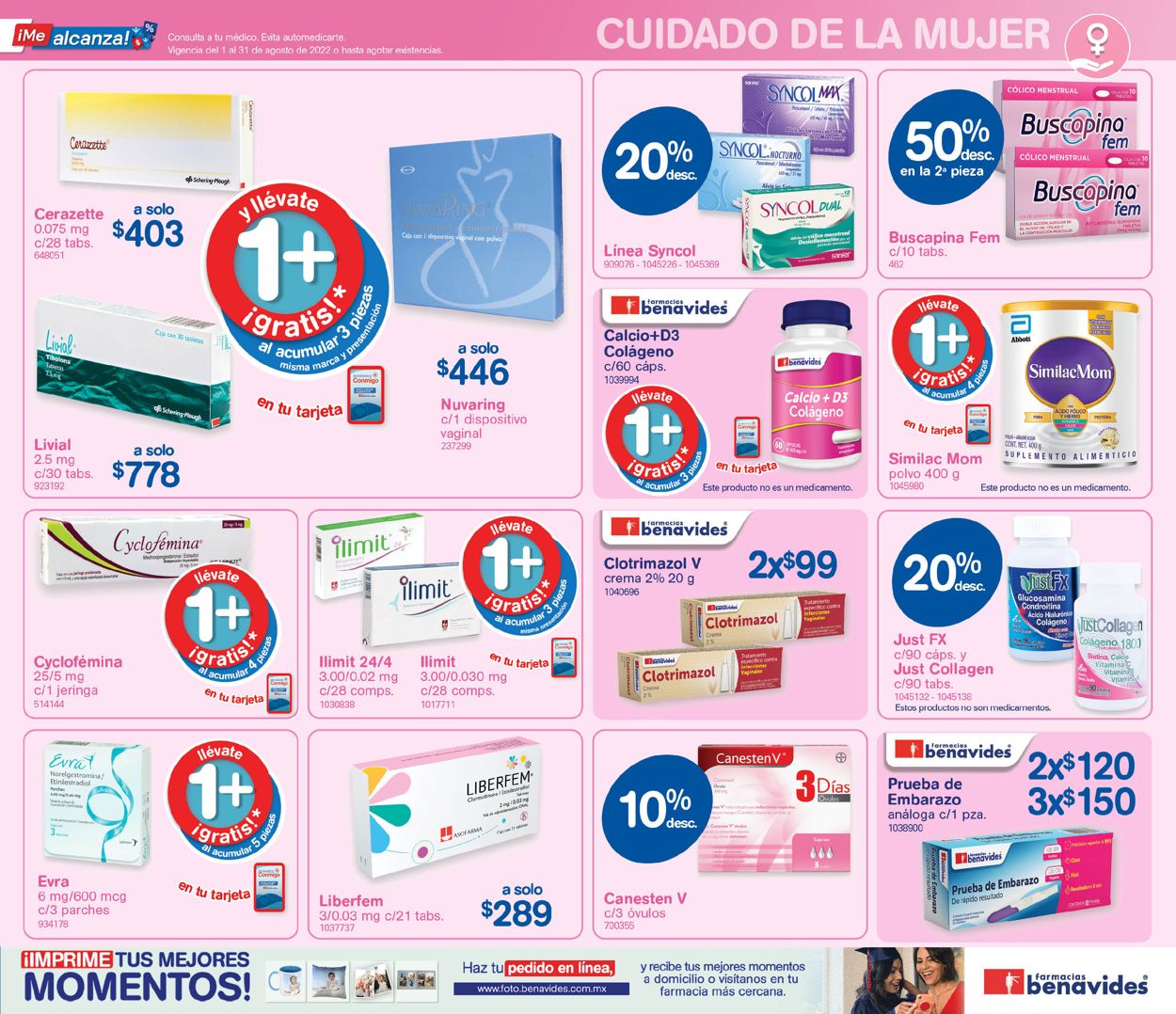 Farmacias Benavides Folleto - 01.08-31.08.2022 (Página 9)