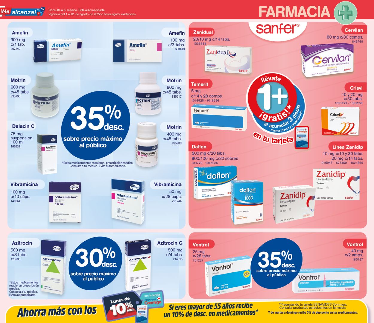 Farmacias Benavides Folleto - 01.08-31.08.2022 (Página 13)