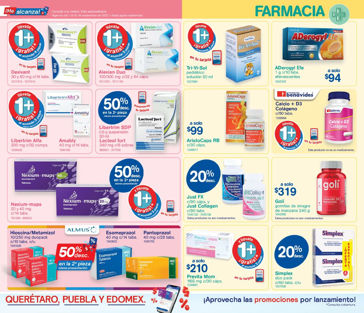 Farmacias Benavides Folleto - 01.09-30.09.2022 (Página 3)