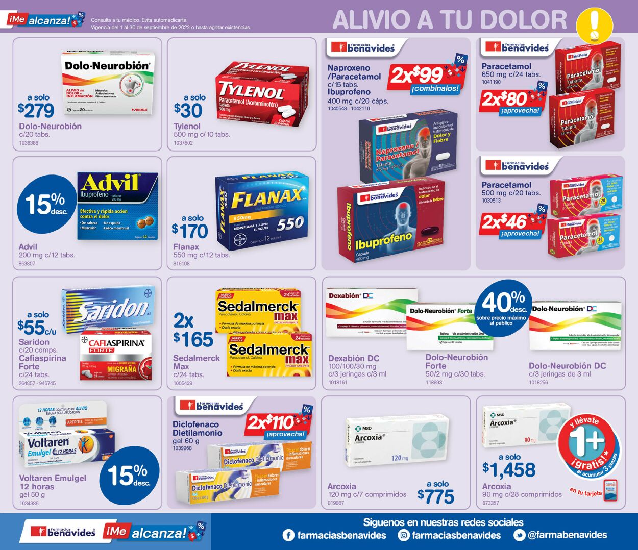 Farmacias Benavides Folleto - 01.09-30.09.2022 (Página 7)