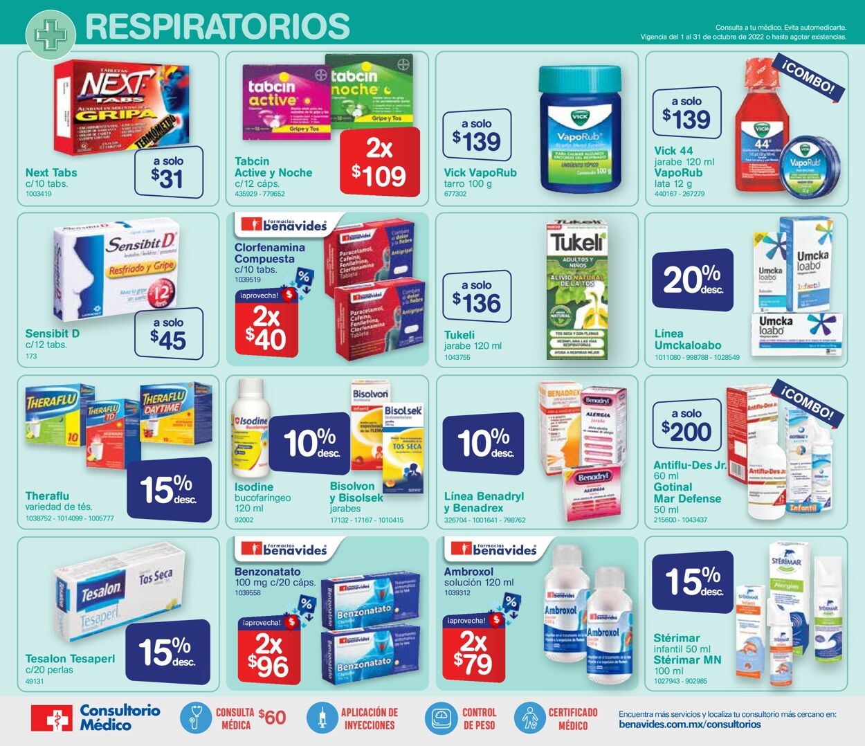 Farmacias Benavides Folleto - 01.10-31.10.2022 (Página 2)