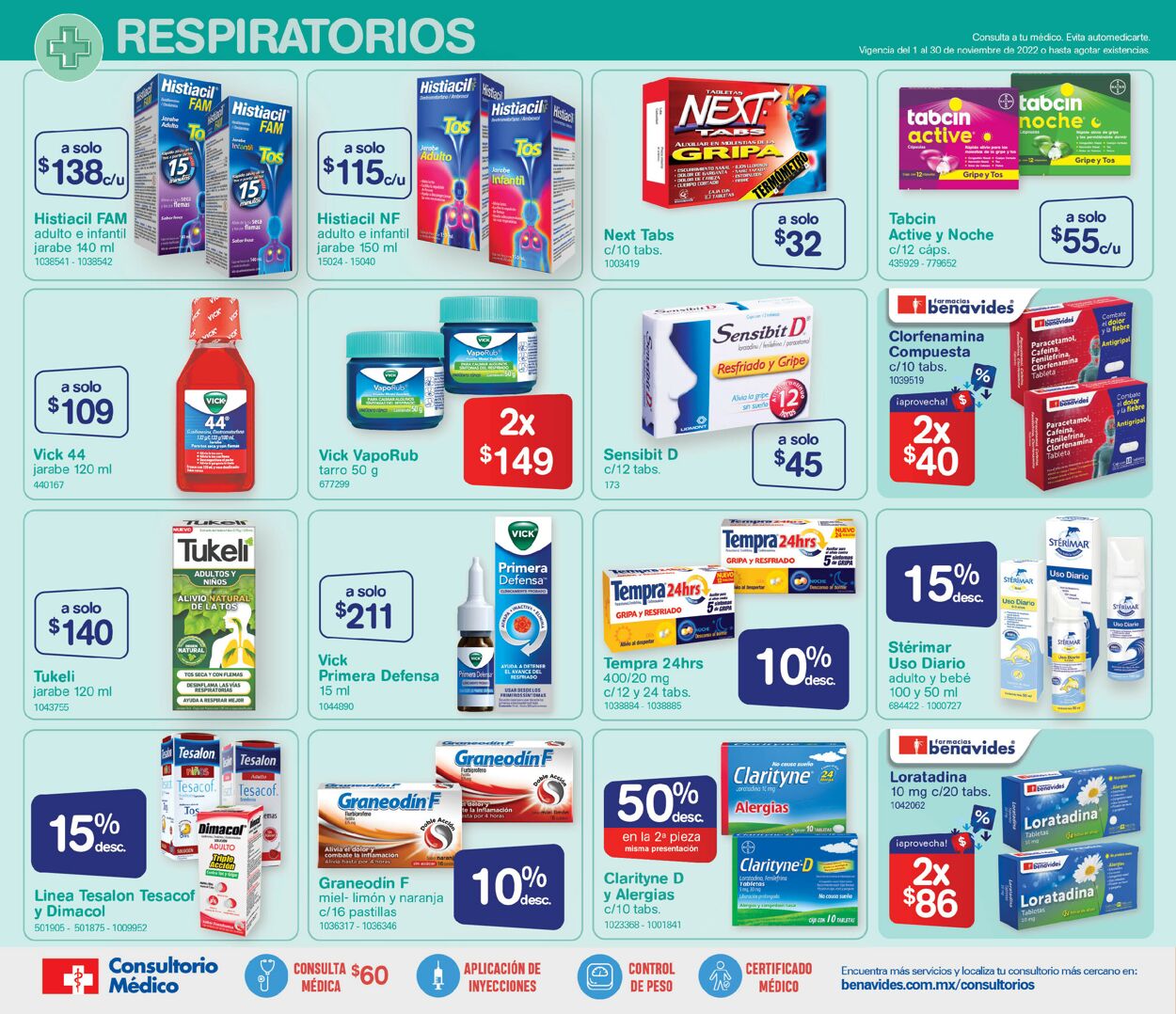 Farmacias Benavides Folleto - 01.11-09.11.2022 (Página 2)
