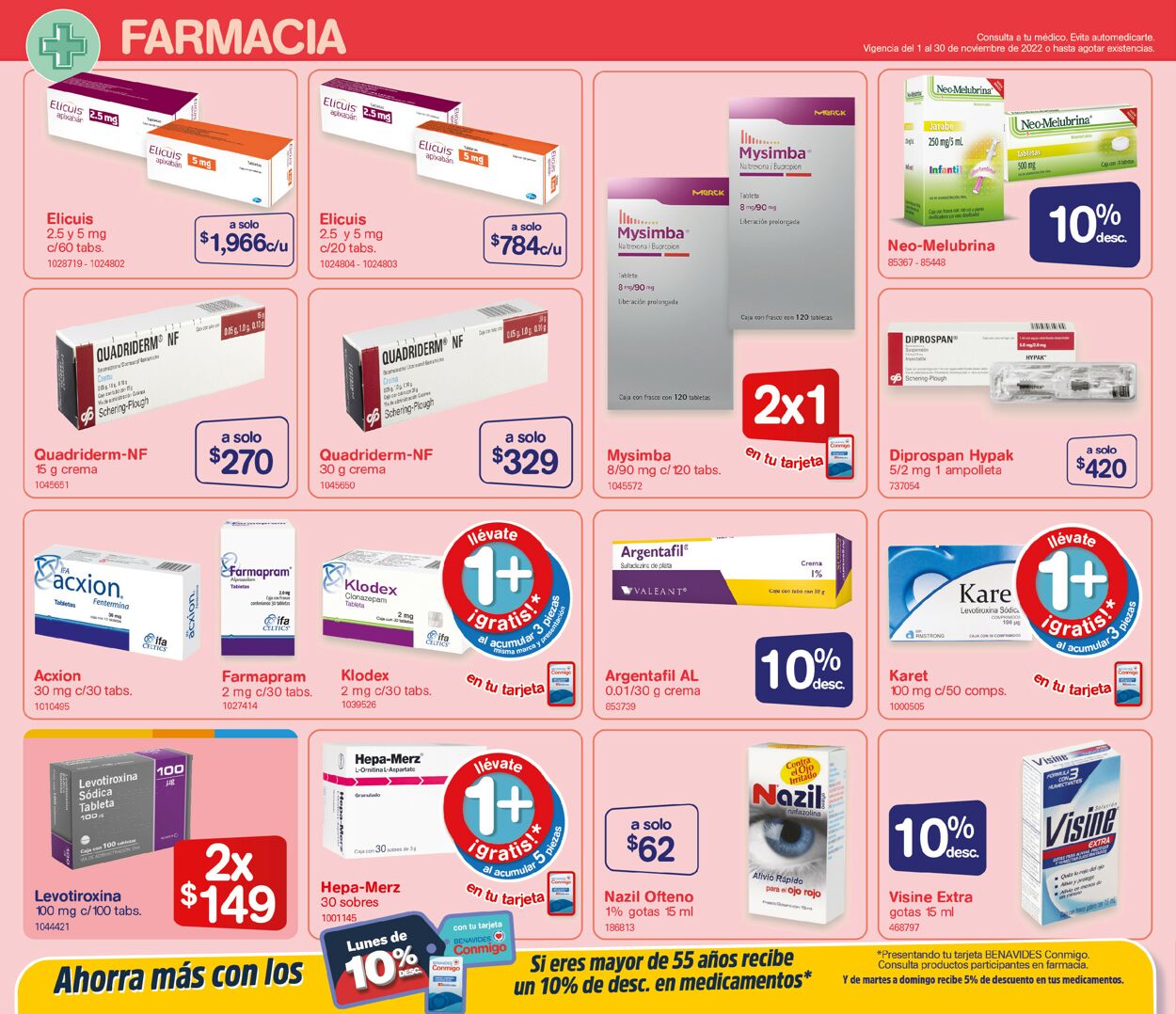 Farmacias Benavides Folleto - 01.11-09.11.2022 (Página 12)
