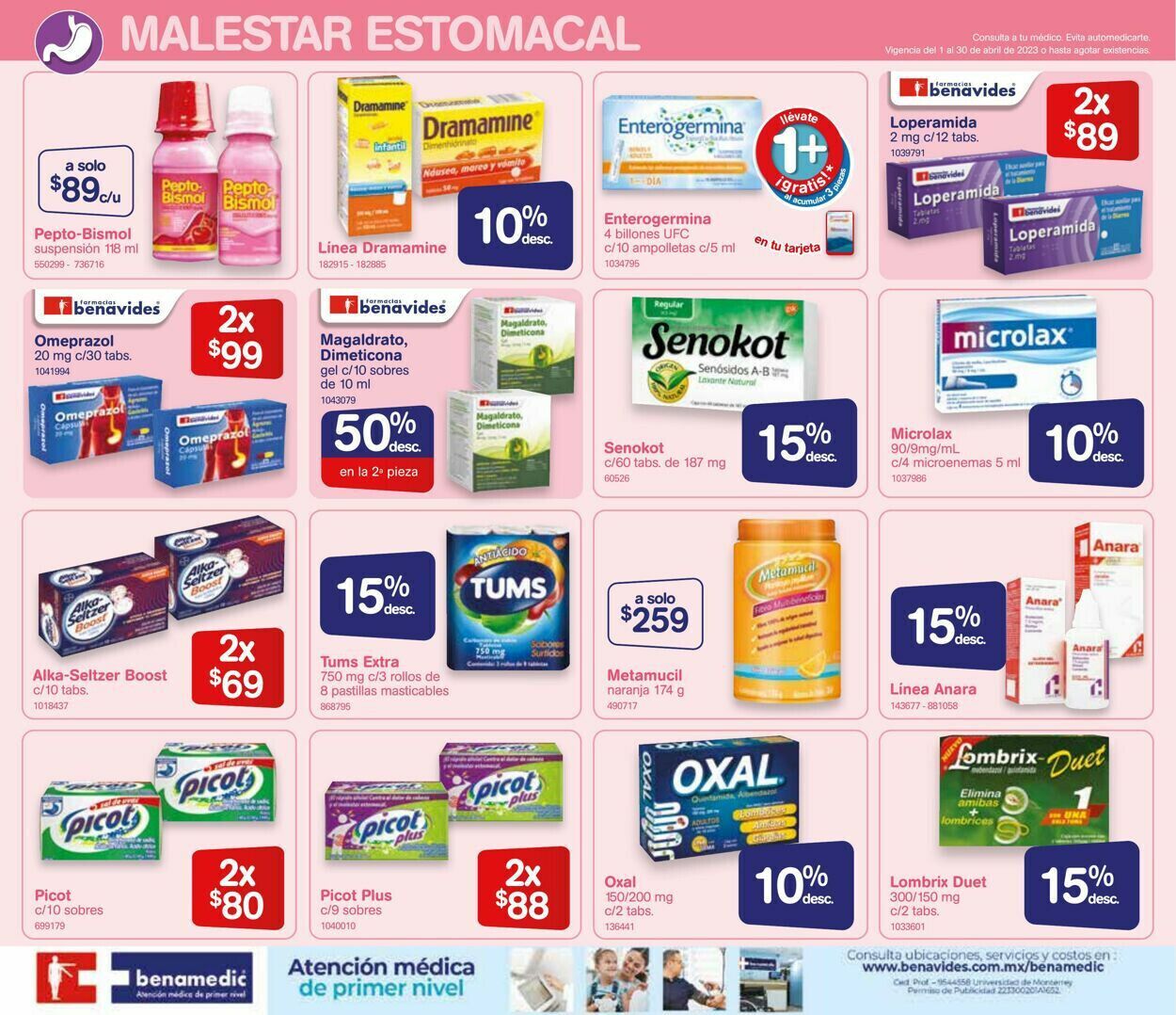 Farmacias Benavides Folleto - 01.04-30.04.2023 (Página 2)