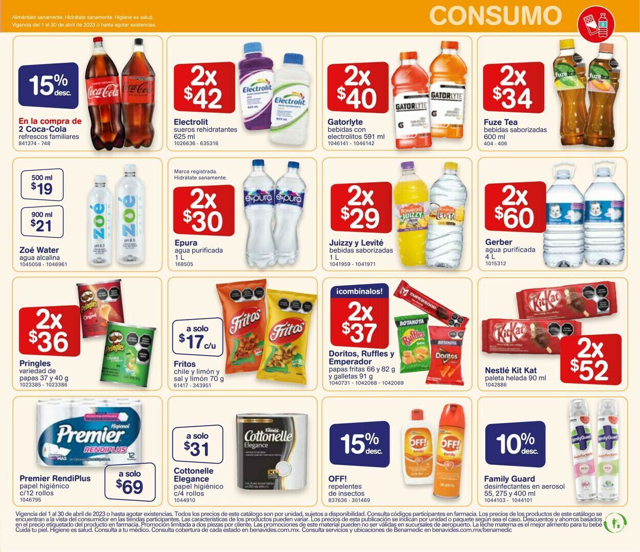 Farmacias Benavides Folleto - 01.04-30.04.2023 (Página 23)