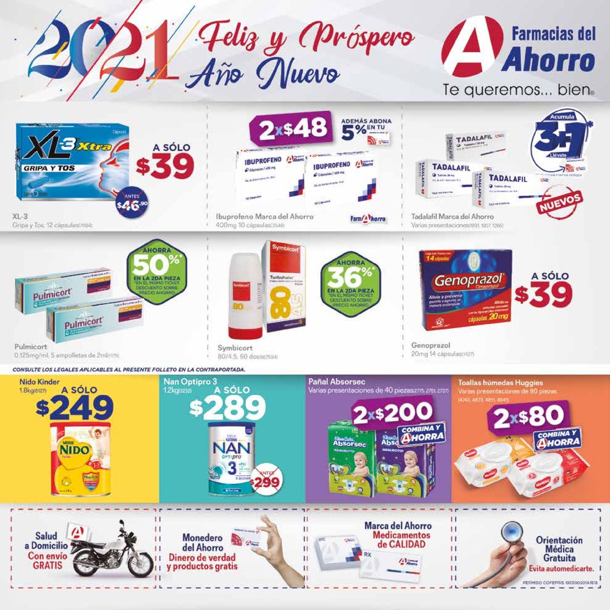 Farmacias del Ahorro Folleto - 01.01-31.01.2021