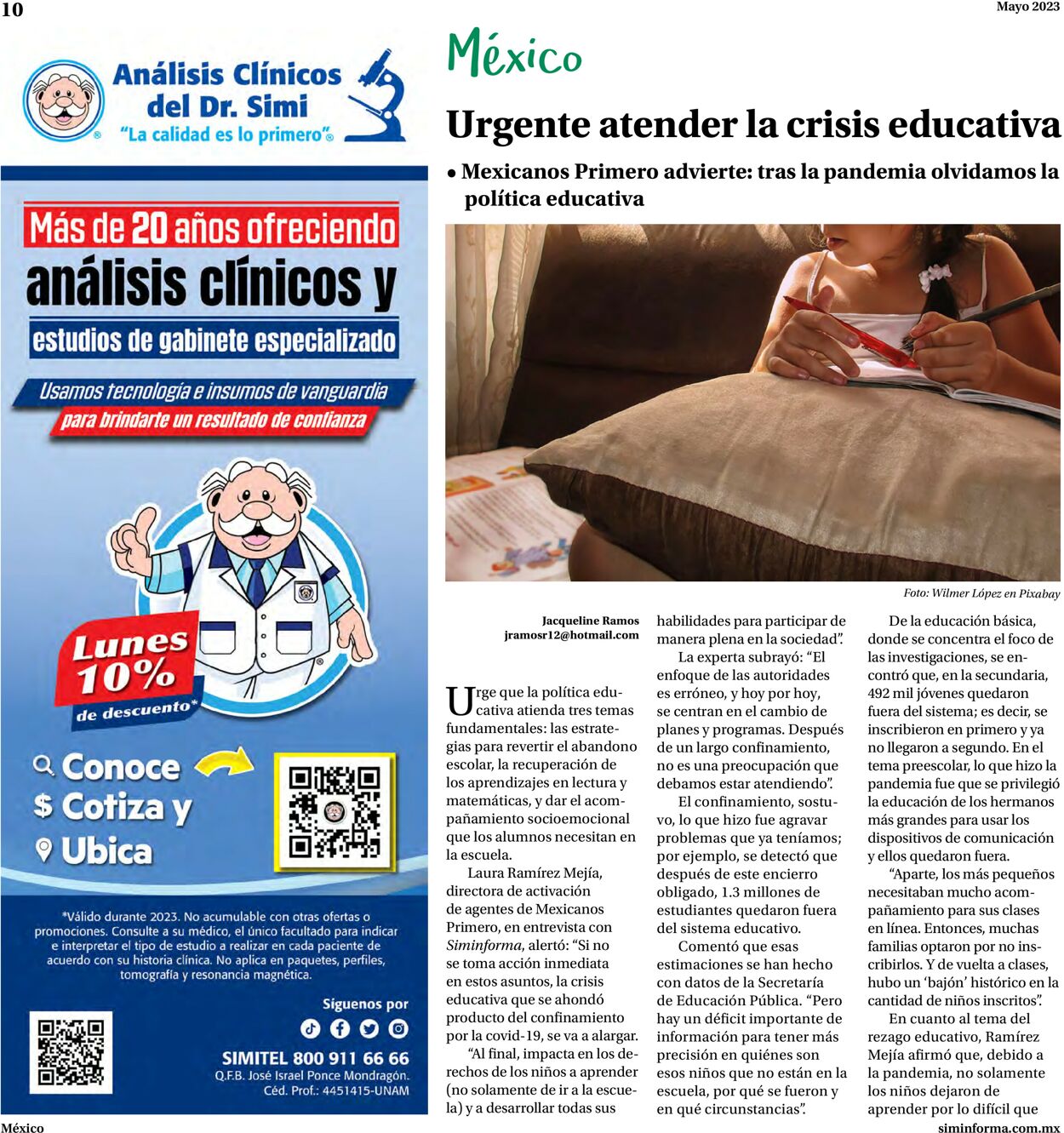 Farmacias Similares Folleto - 01.05-31.05.2023 (Página 10)