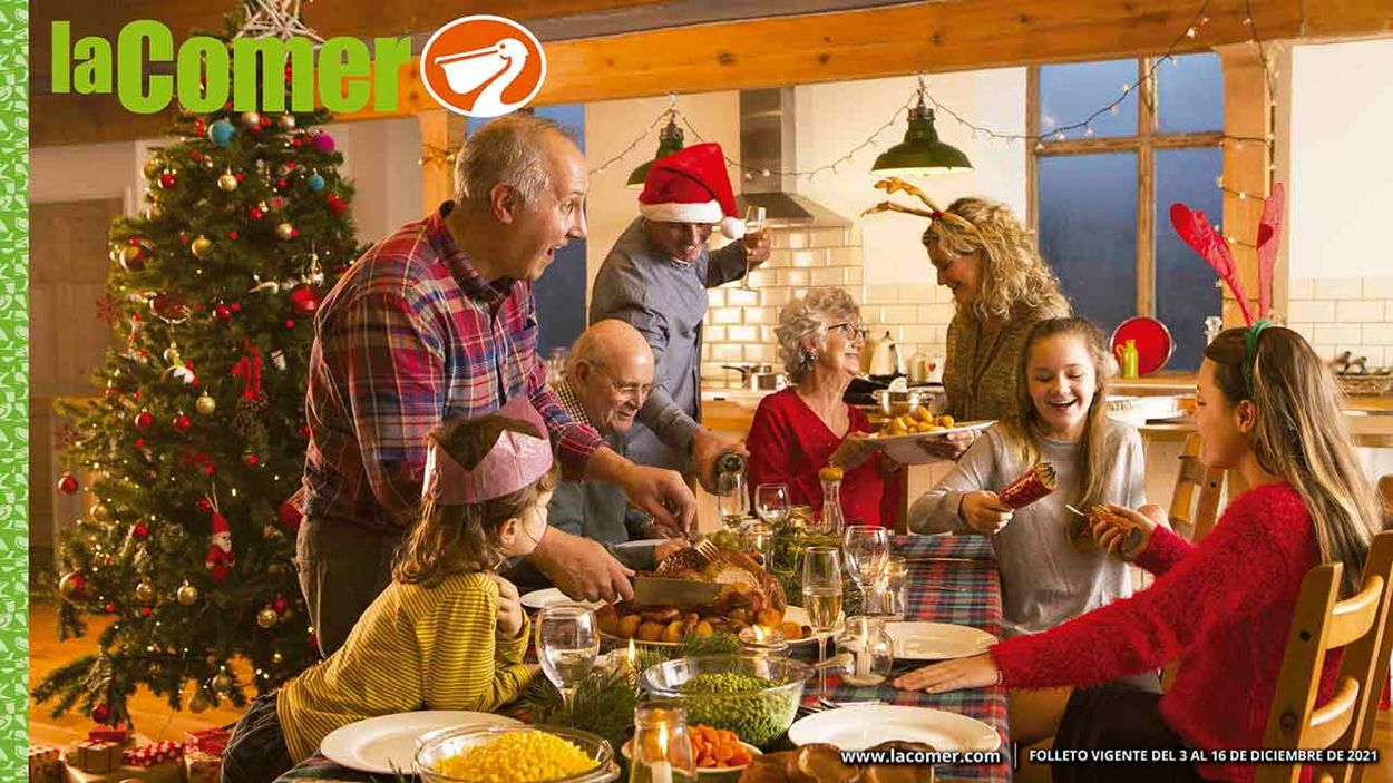 La Comer navidad navidades festividades navideño Natividad 2021 Folleto - 03.12-16.12.2021
