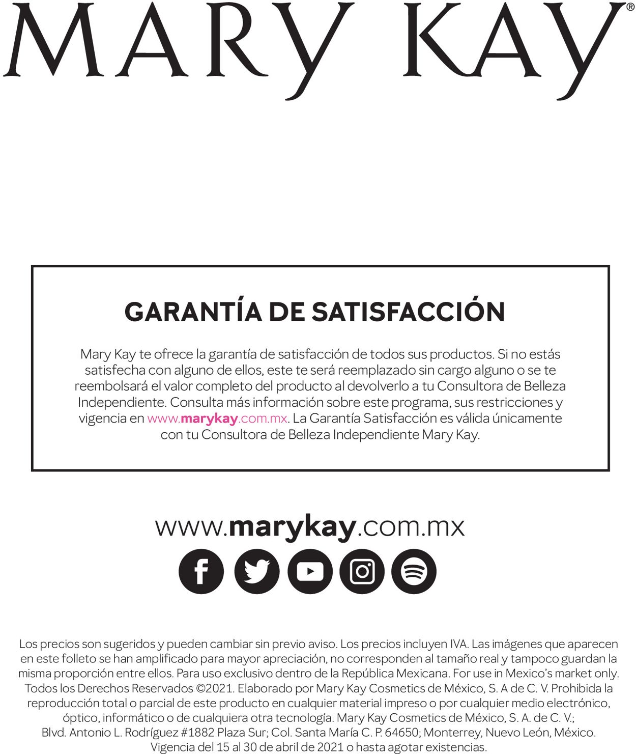 Mary Kay Folleto - 15.04-30.04.2021 (Página 20)