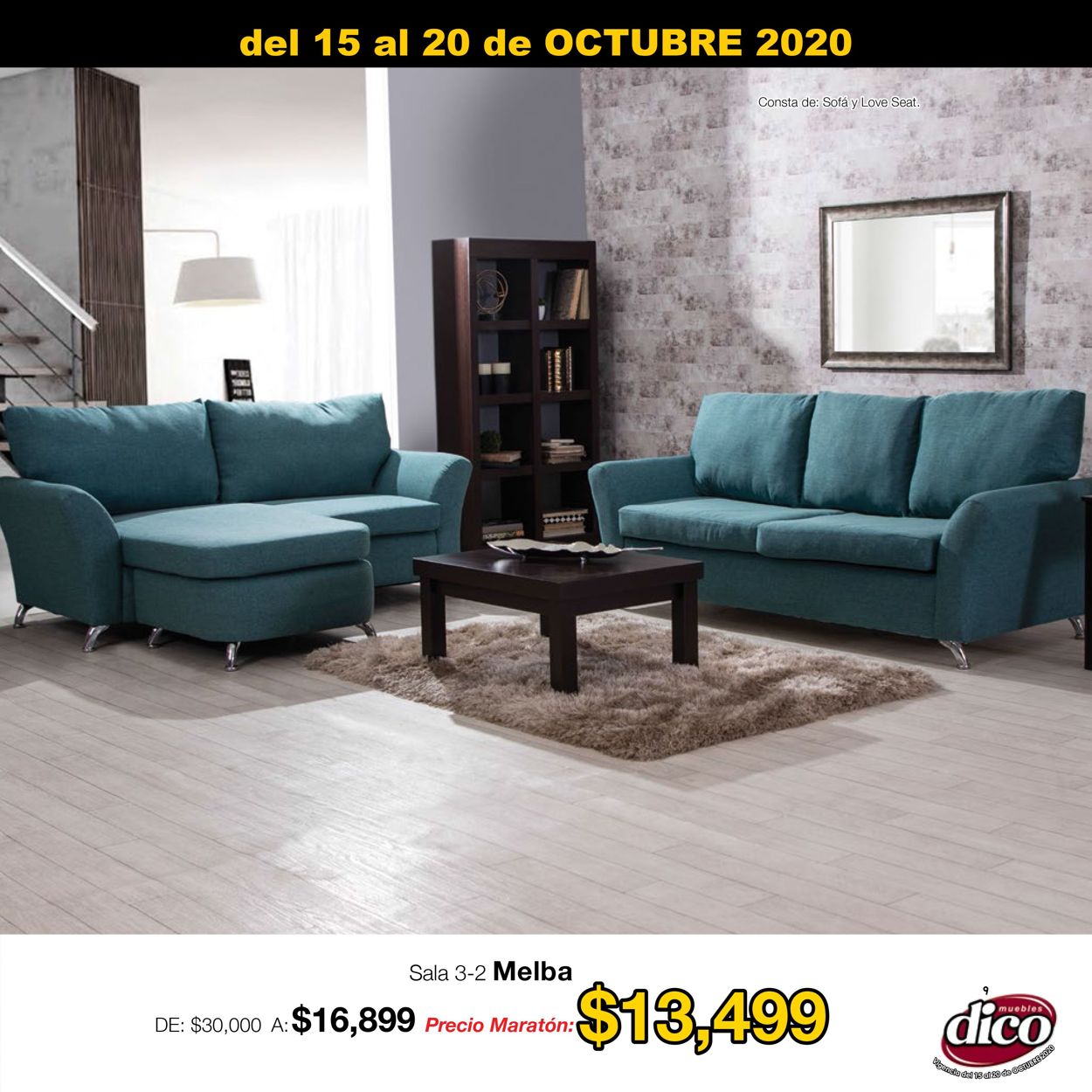 Muebles Dico Folleto - 15.10-20.10.2020 (Página 9)