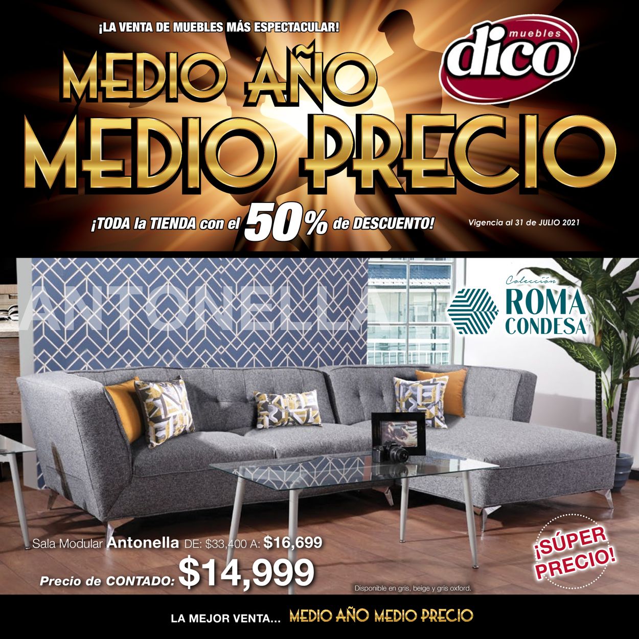 Muebles Dico Folleto - 05.07-31.07.2021