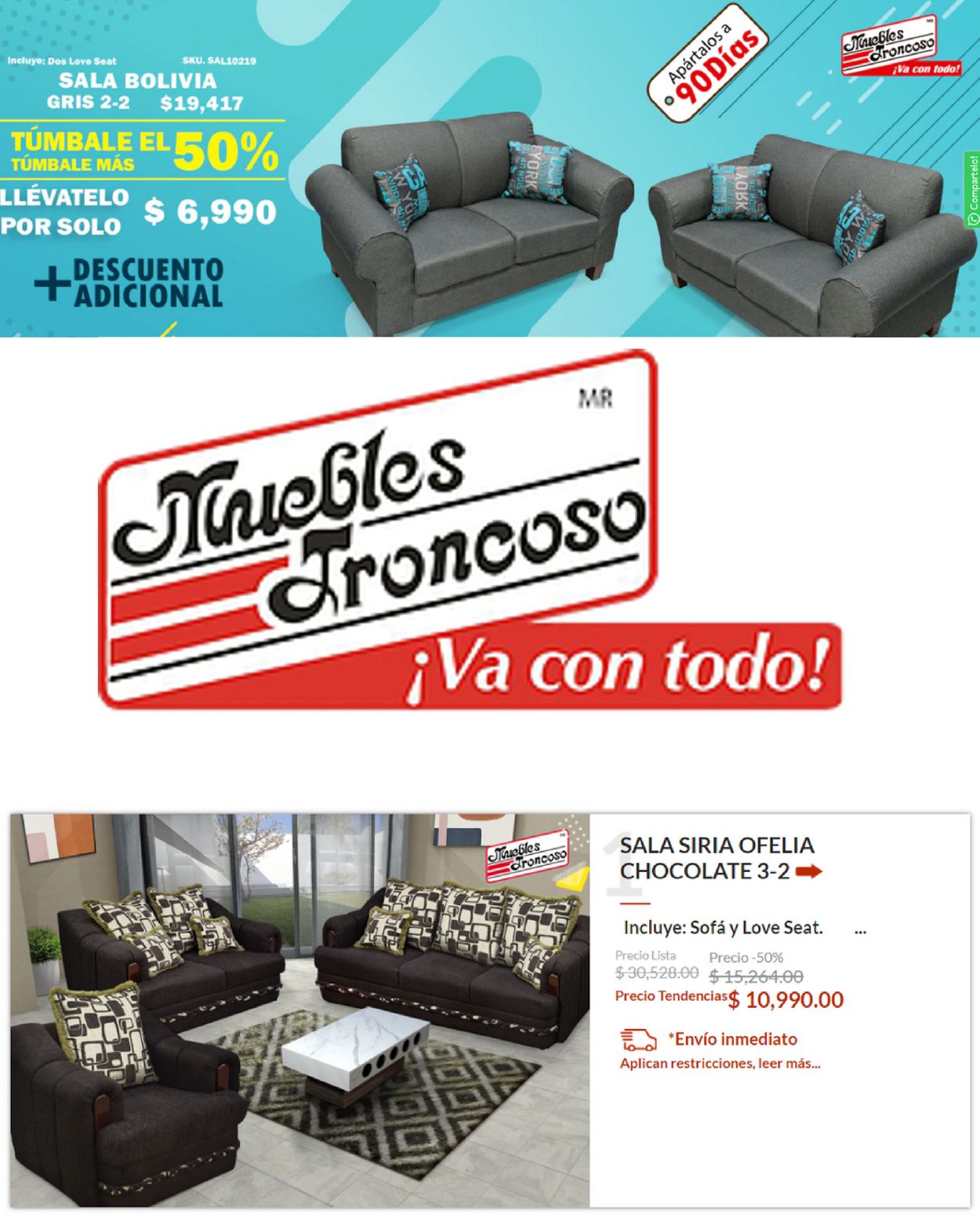 Muebles Troncoso Folleto - 22.04-05.05.2022