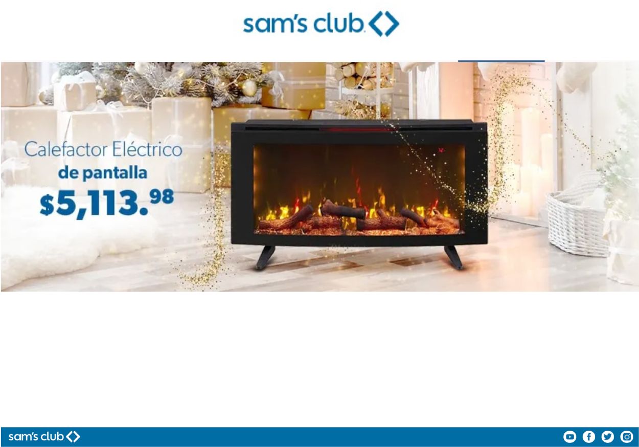 Sam's Club navidad navidades festividades navideño Natividad 2021 Folleto - 10.12-16.12.2021