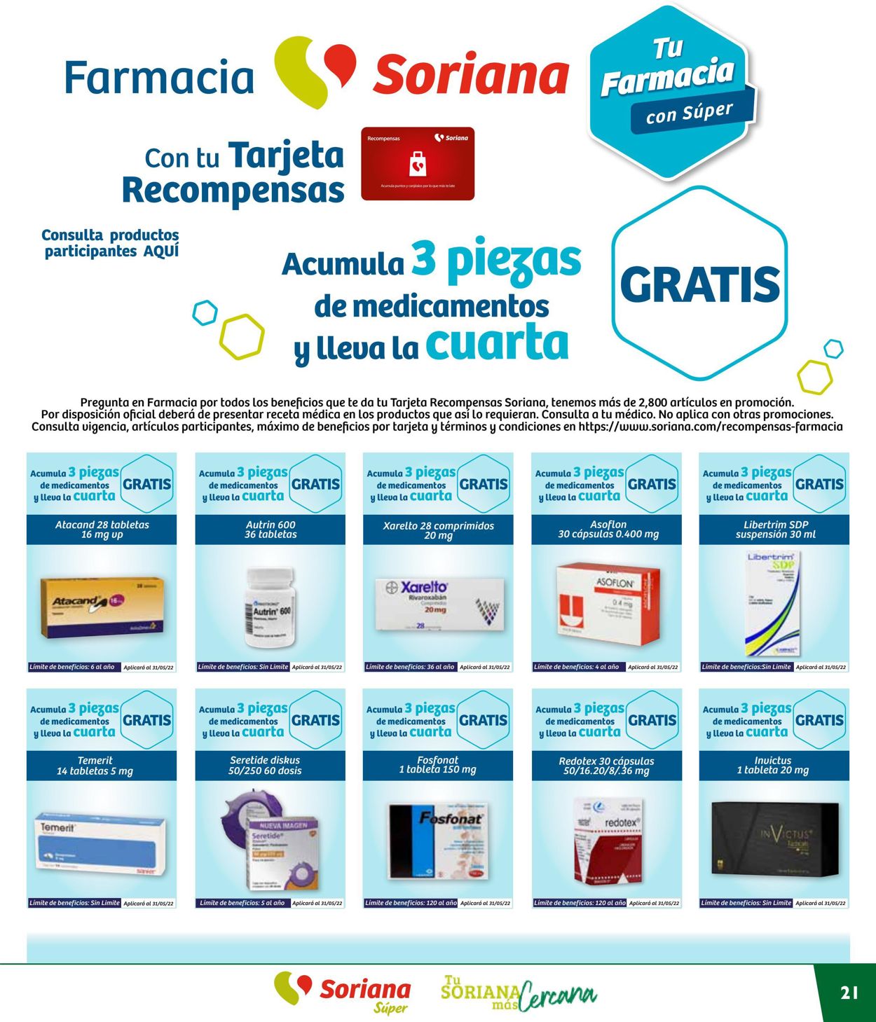 Soriana Folleto - 01.05-31.05.2022 (Página 21)