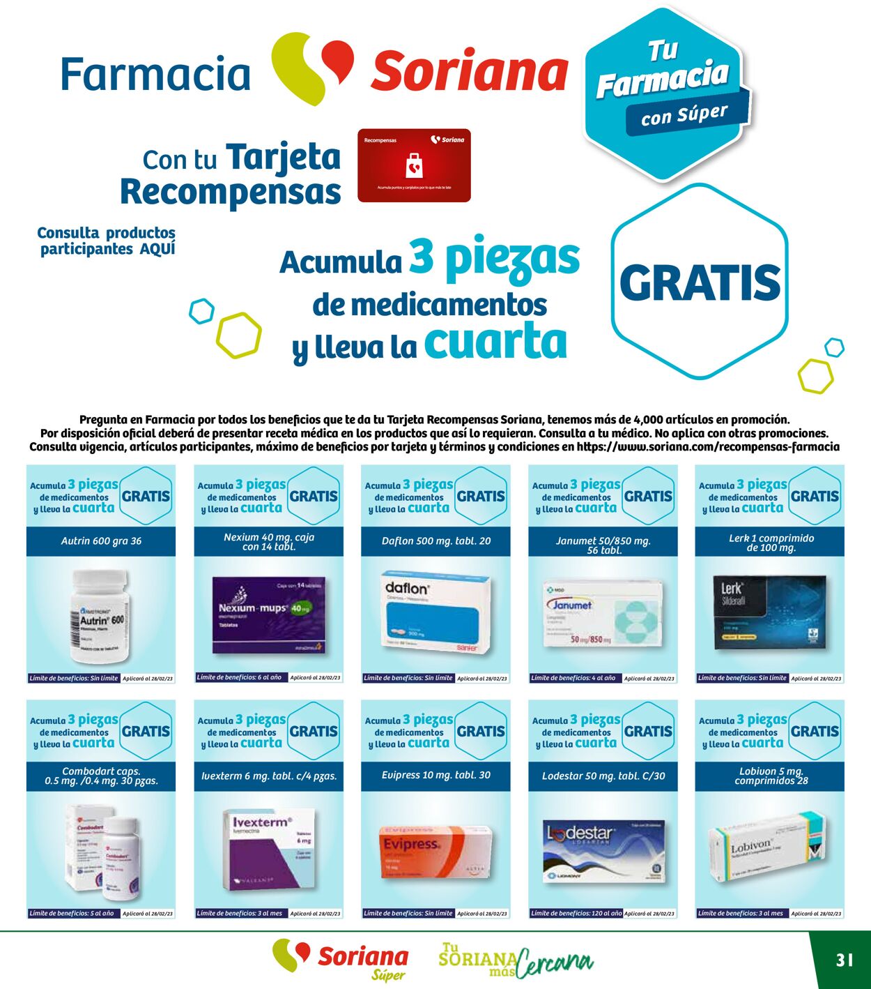 Soriana Folleto - 01.02-01.03.2023 (Página 31)