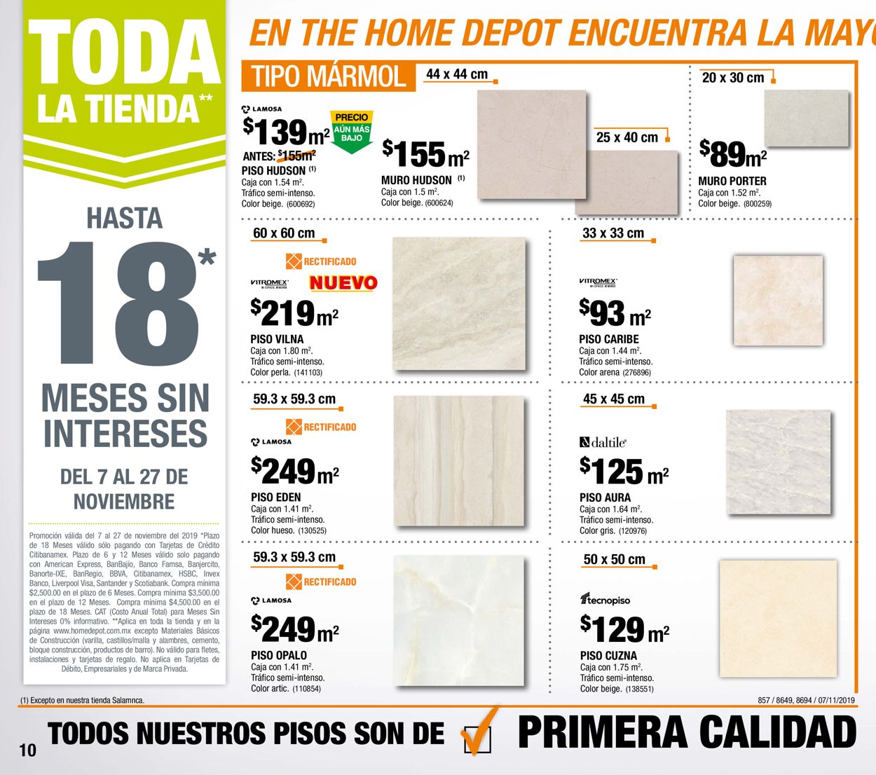 The Home Depot Catálogo Navideño 19/20 Folleto - 07.11-27.11.2019 (Página 10)