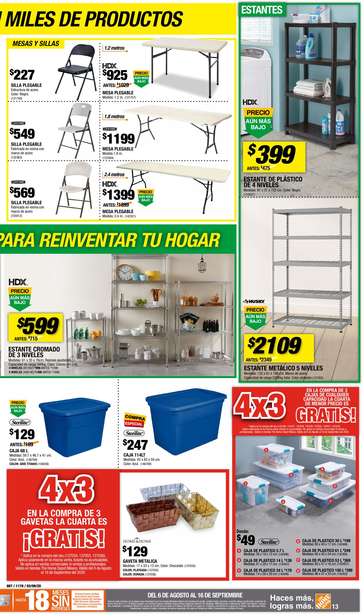 The Home Depot Folleto - 03.09-16.09.2020 (Página 13)