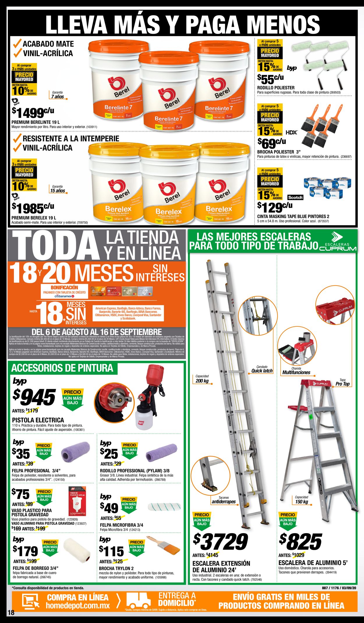 The Home Depot Folleto - 03.09-16.09.2020 (Página 18)