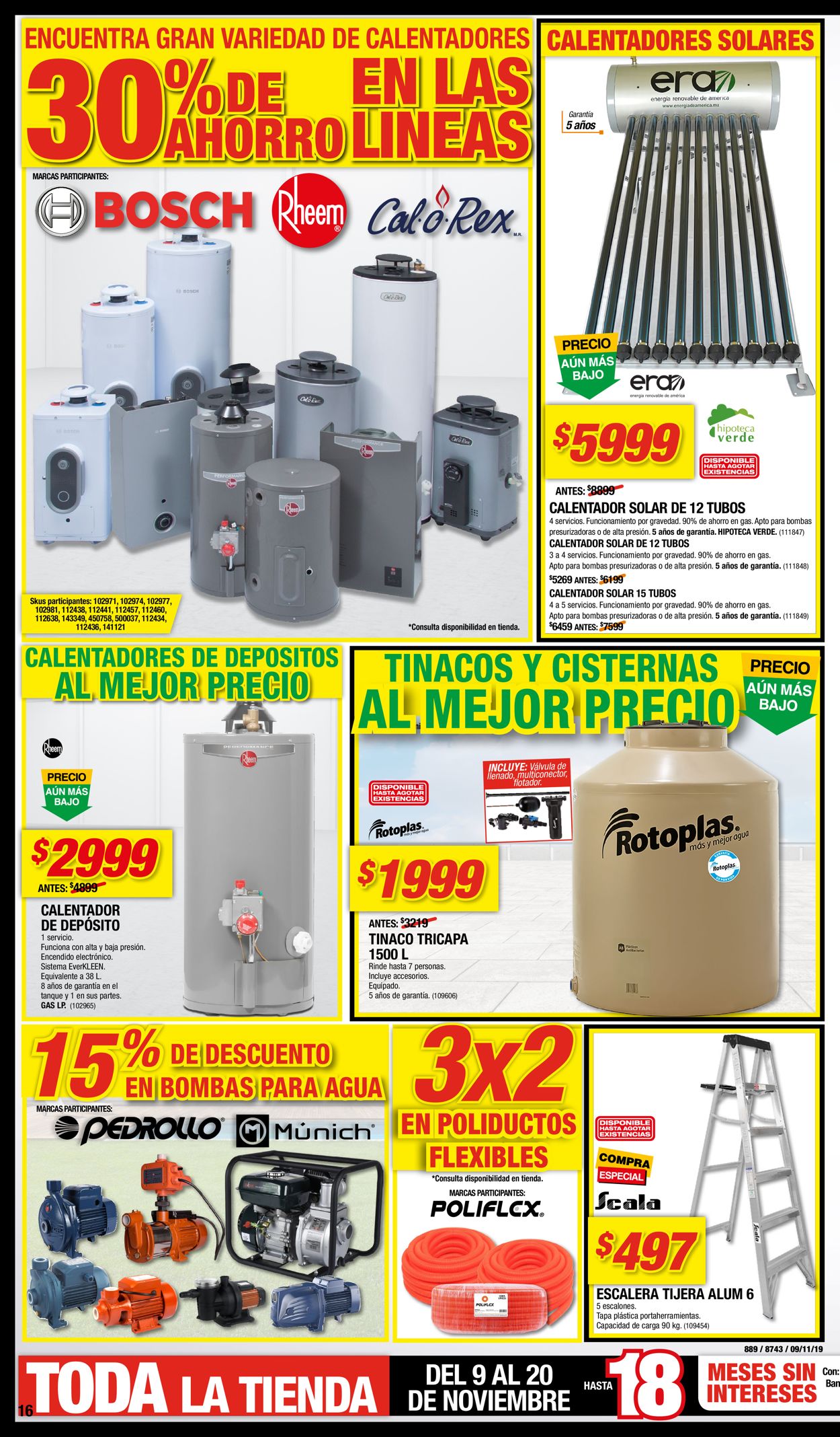 The Home Depot Folleto - 09.11-20.11.2020 (Página 16)