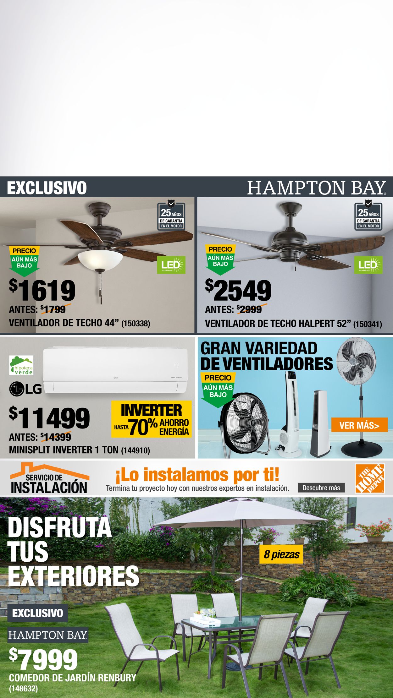 The Home Depot Folleto - 15.07-11.08.2021 (Página 8)