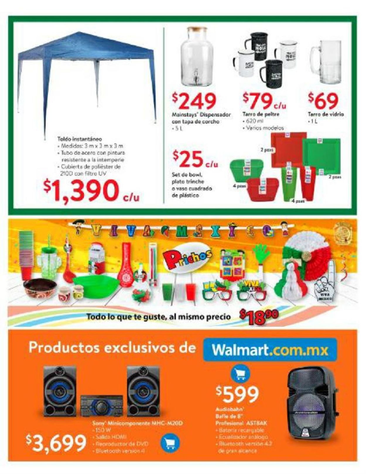 Walmart Folleto - 30.08-16.09.2019 (Página 13)
