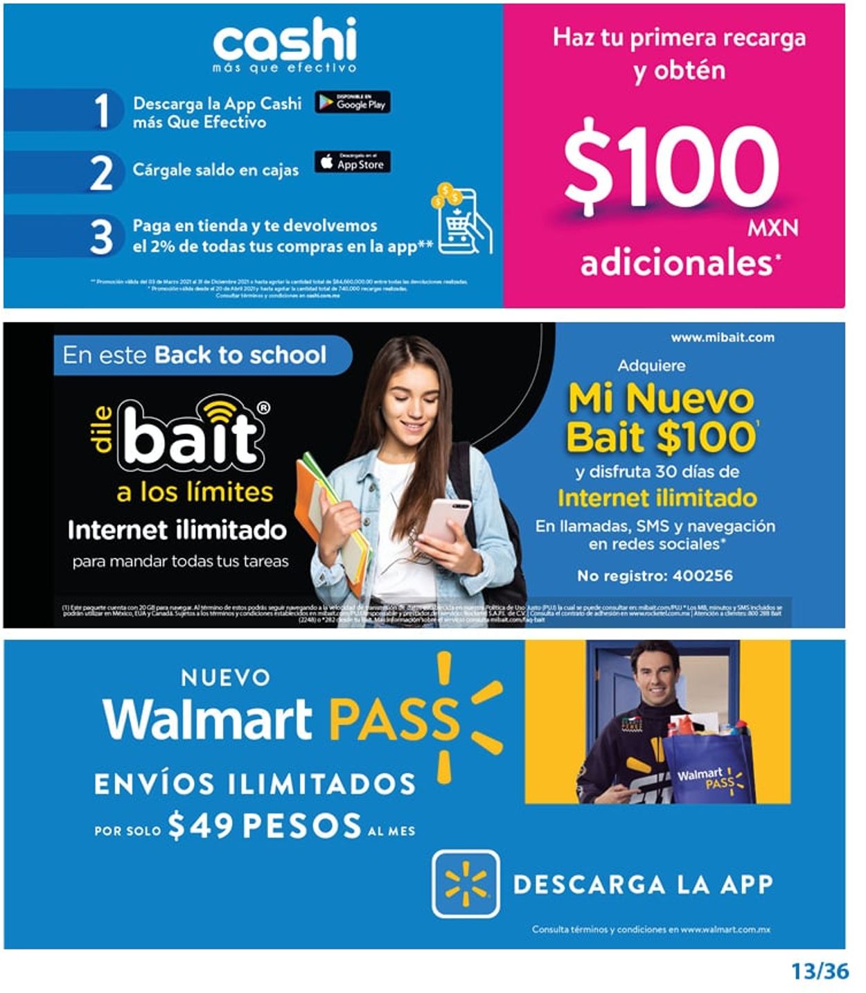 Walmart Folleto - 13.08-26.08.2021 (Página 13)
