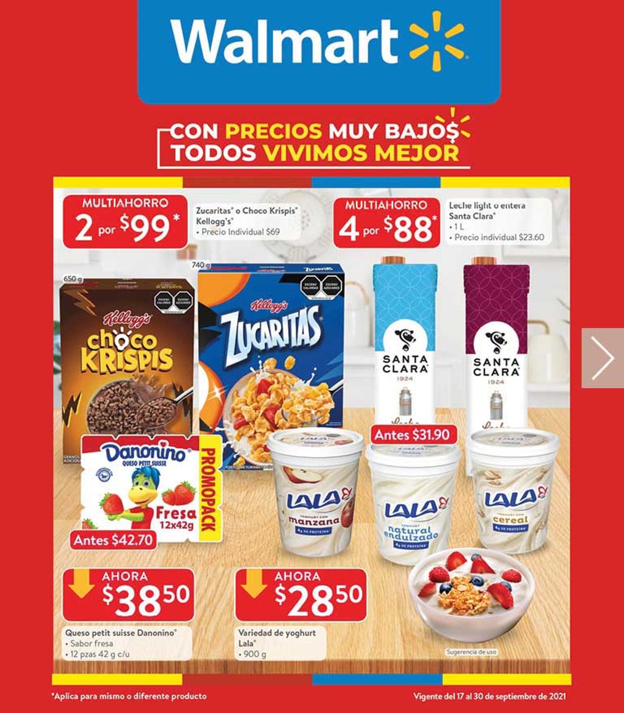 Walmart Folleto - 17.09-30.09.2021