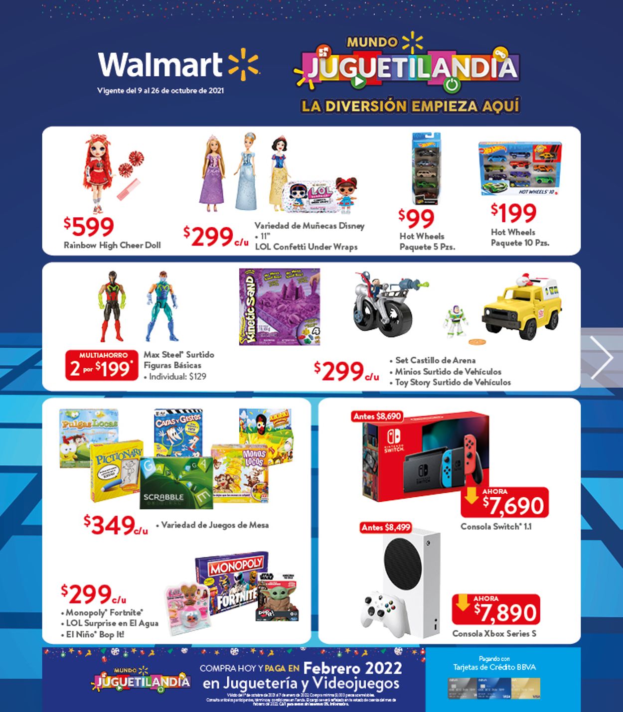 Walmart Folleto - 09.10-26.10.2021