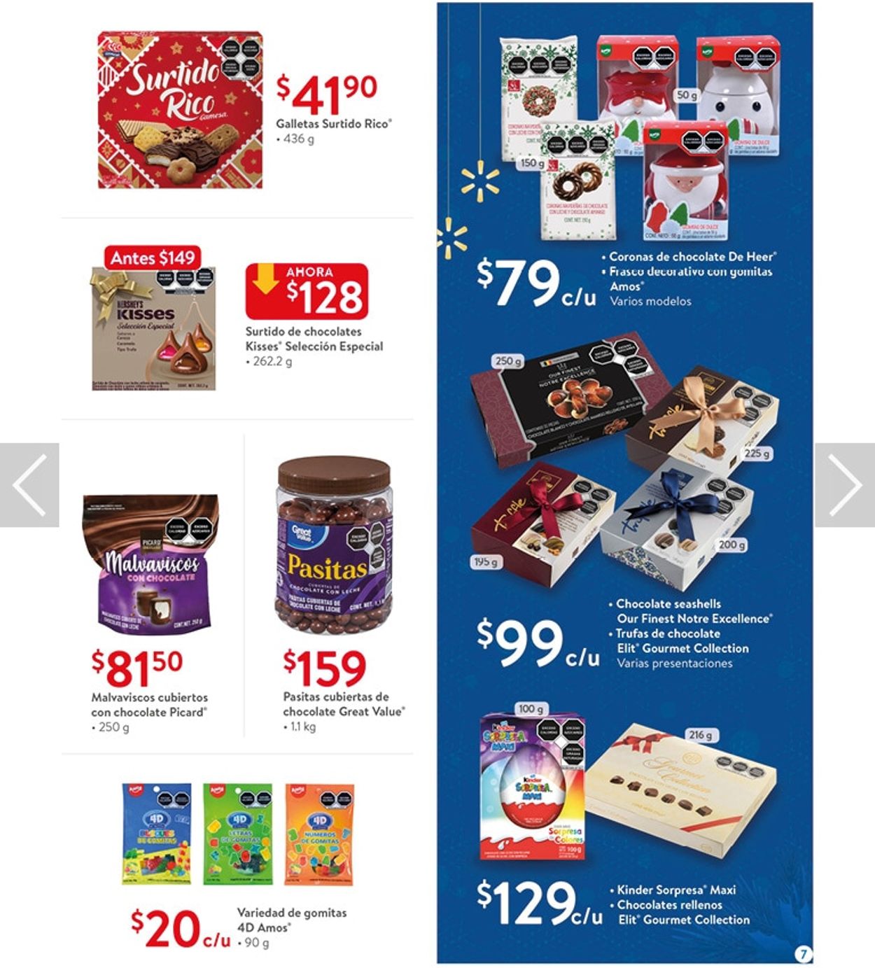 Walmart navidad navidades festividades navideño Natividad 2021 Folleto - 22.11-16.12.2021 (Página 7)