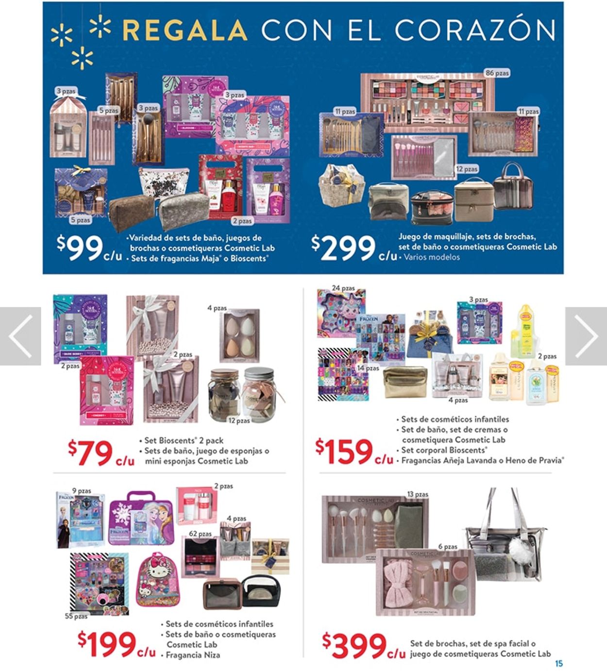 Walmart navidad navidades festividades navideño Natividad 2021 Folleto - 22.11-16.12.2021 (Página 15)