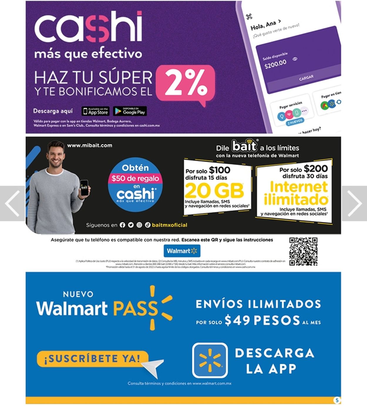Walmart Folleto - 18.04-01.05.2022 (Página 5)