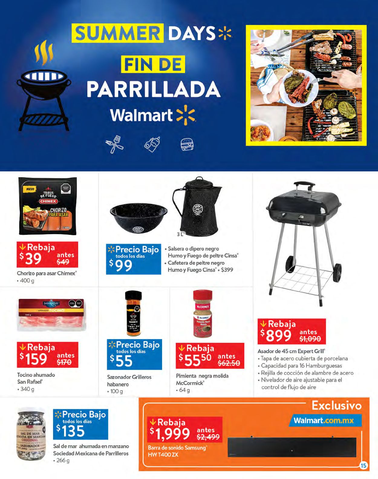 Walmart Folleto - 15.06-30.06.2022 (Página 15)