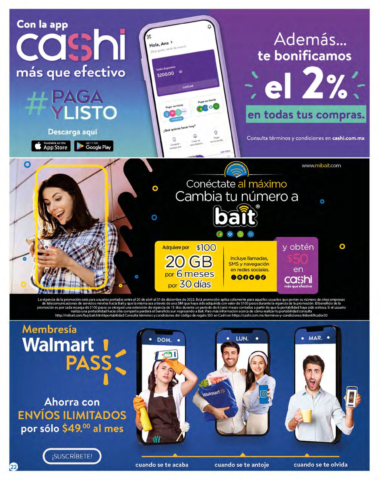 Walmart Folleto - 01.07-14.07.2022 (Página 22)