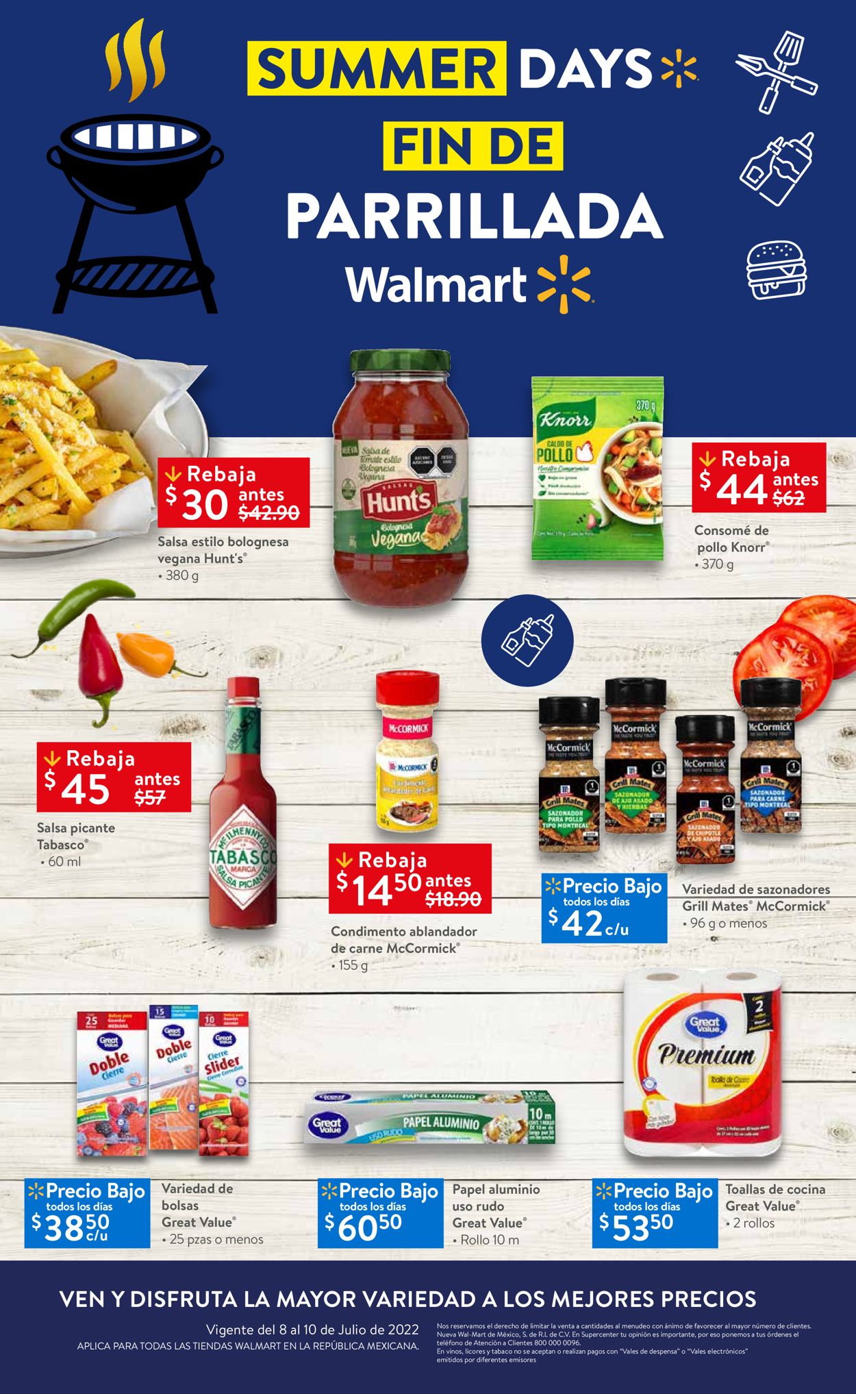 Walmart Folleto - 08.07-10.07.2022 (Página 4)