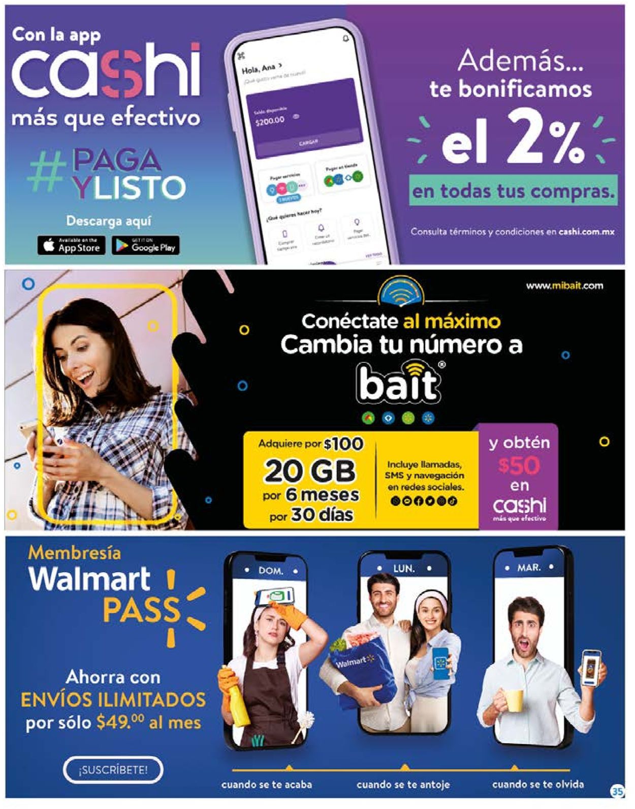 Walmart Folleto - 15.07-29.07.2022 (Página 35)