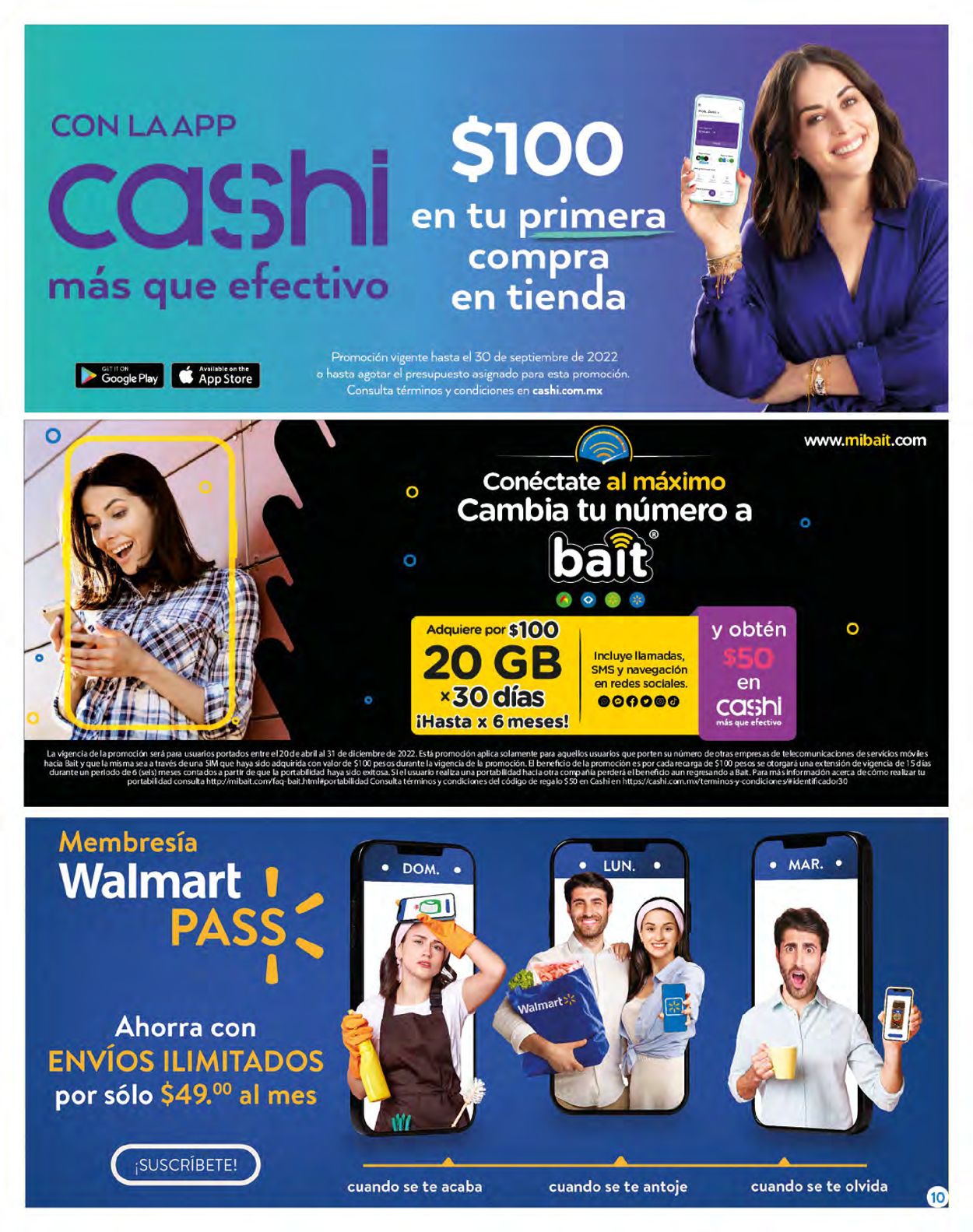 Walmart Folleto - 30.07-12.08.2022 (Página 10)