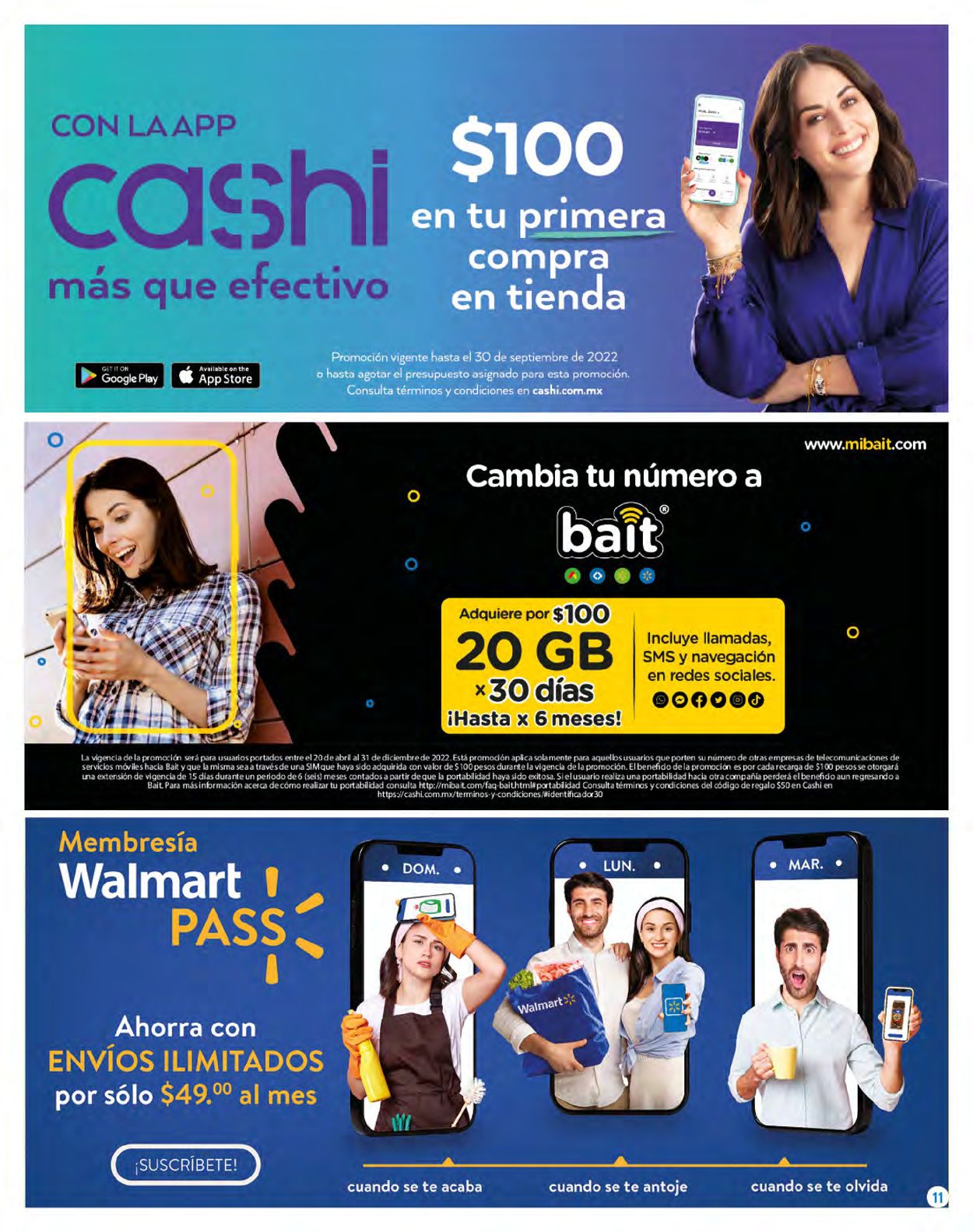 Walmart Folleto - 13.08-31.08.2022 (Página 11)