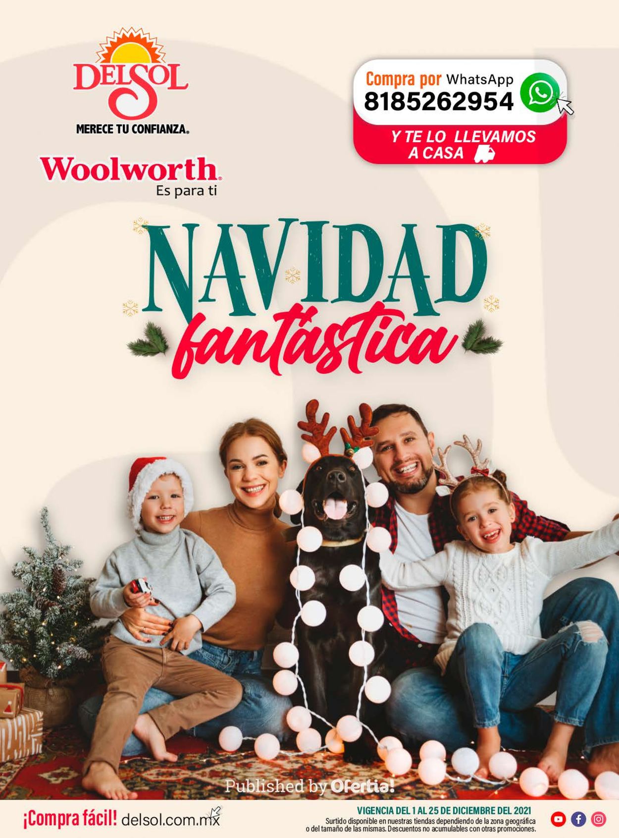 Woolworth navidad navidades festividades navideño Natividad 2021 Folleto - 01.12-25.12.2021