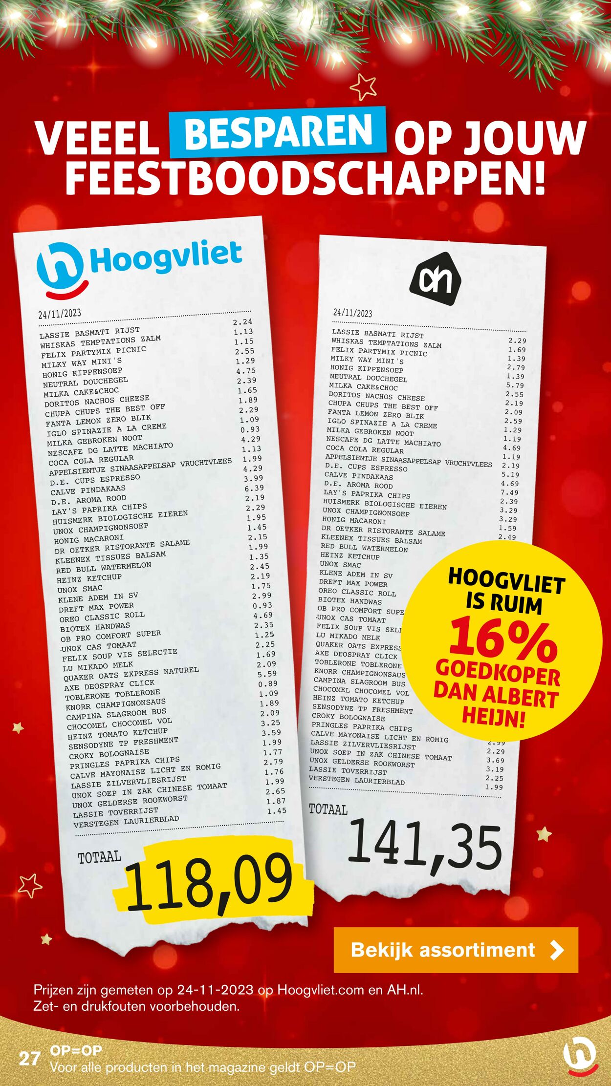 Hoogvliet Folder - 13.12-19.12.2023 (Pagina 27)