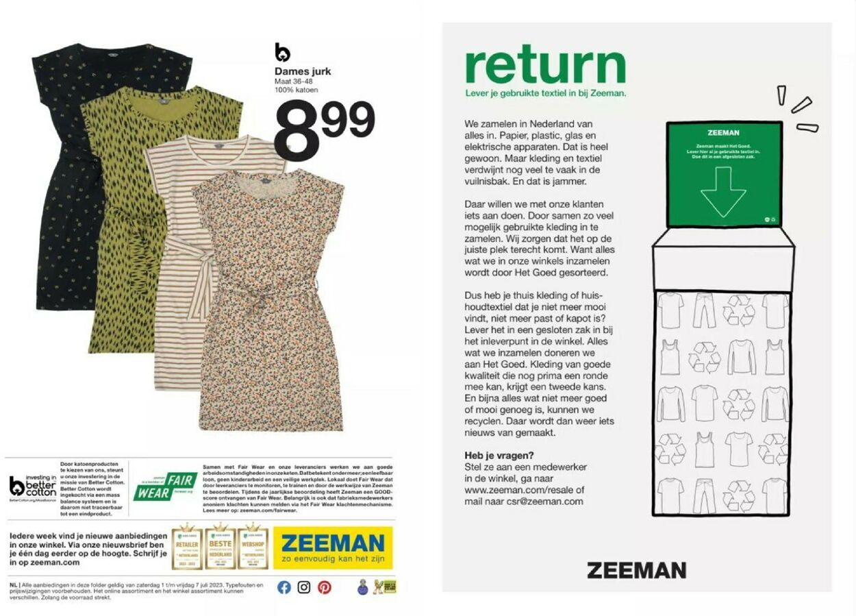 Zeeman Folder - 01.07-07.07.2023 (Pagina 8)