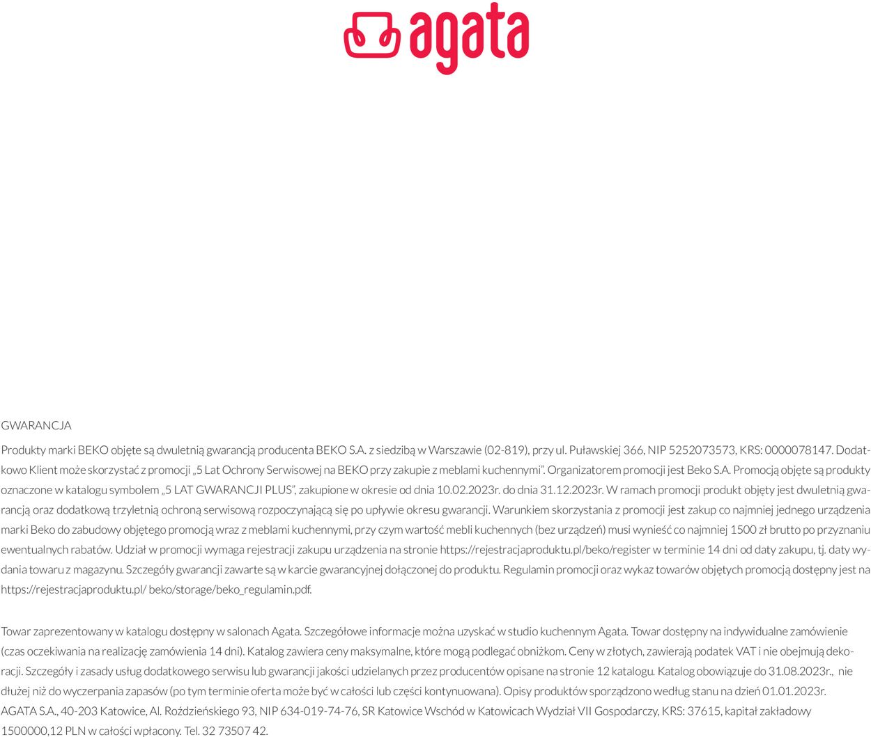 Gazetka promocyjna Agata Meble - 16.06-23.06.2023 (Strona 12)