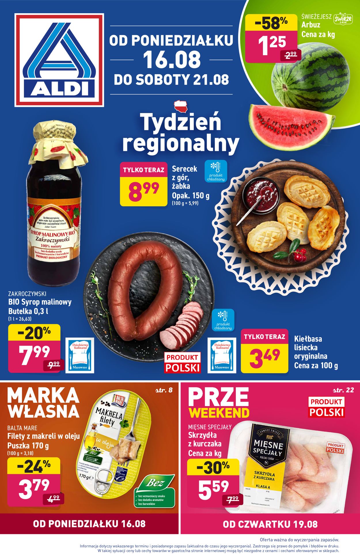 Gazetka promocyjna ALDI - 16.08-21.08.2021