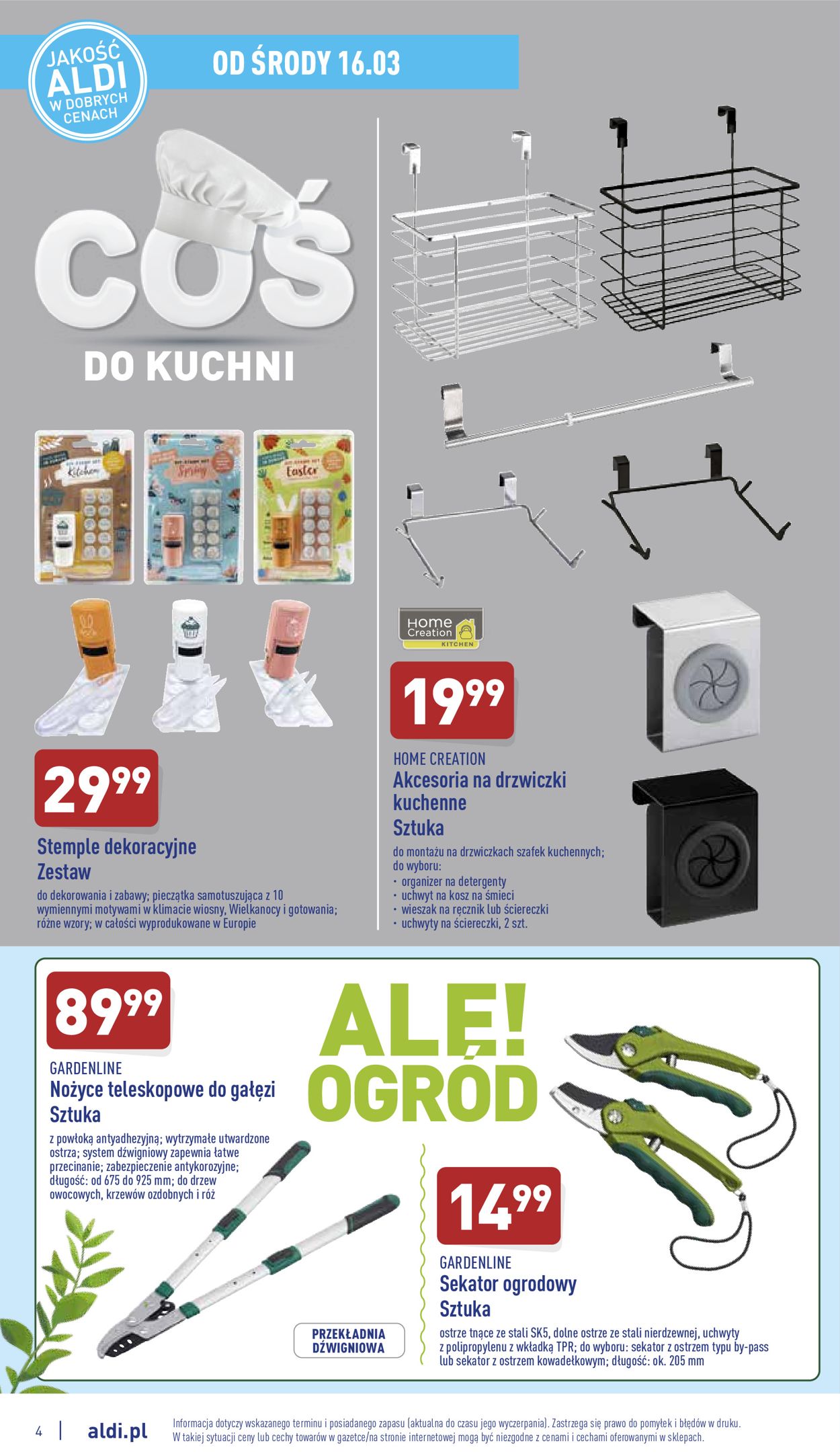 Gazetka promocyjna ALDI - 16.03-22.03.2022 (Strona 4)