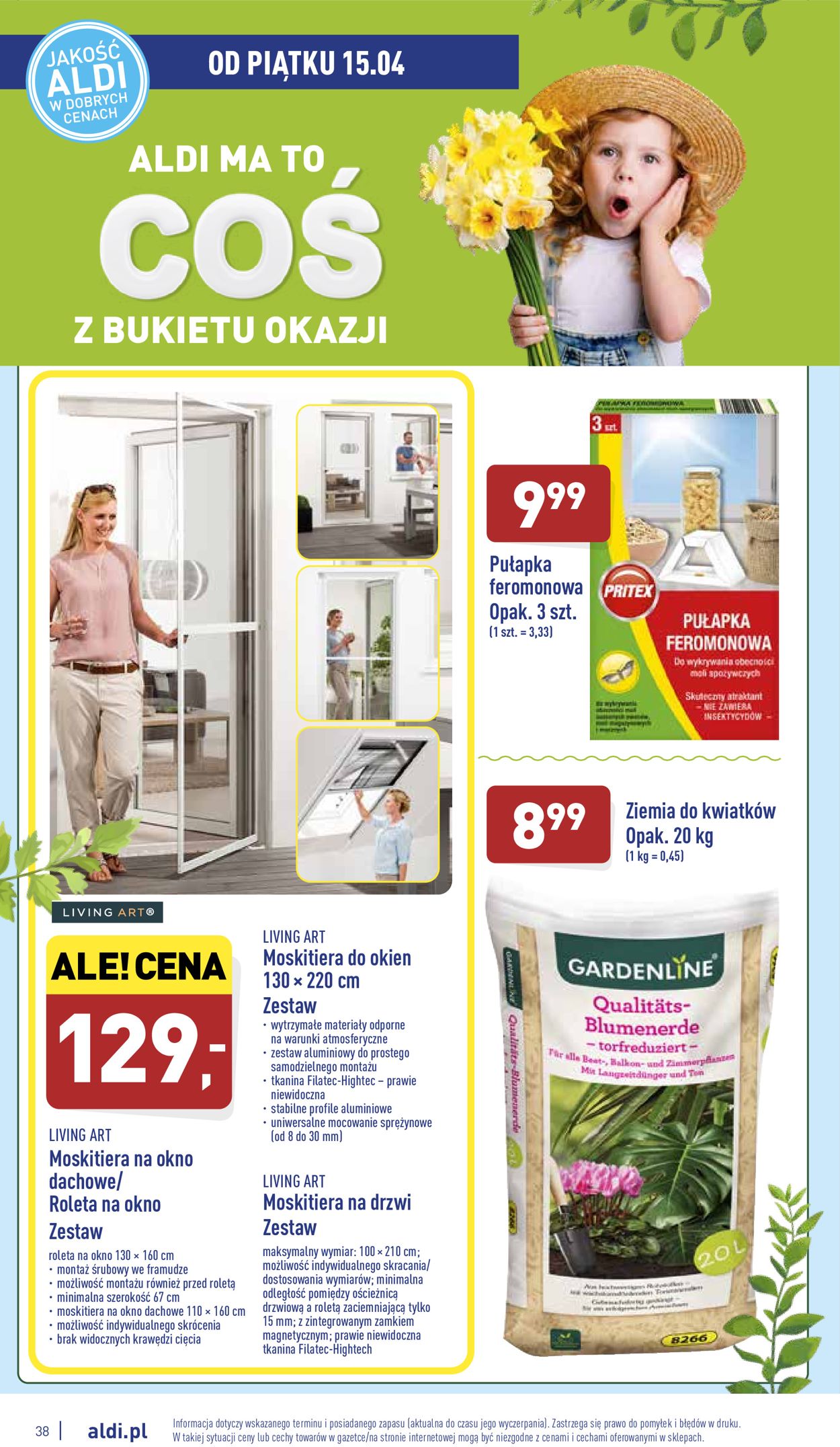 Gazetka promocyjna ALDI WIELKANOC 2022 - 11.04-16.04.2022 (Strona 38)
