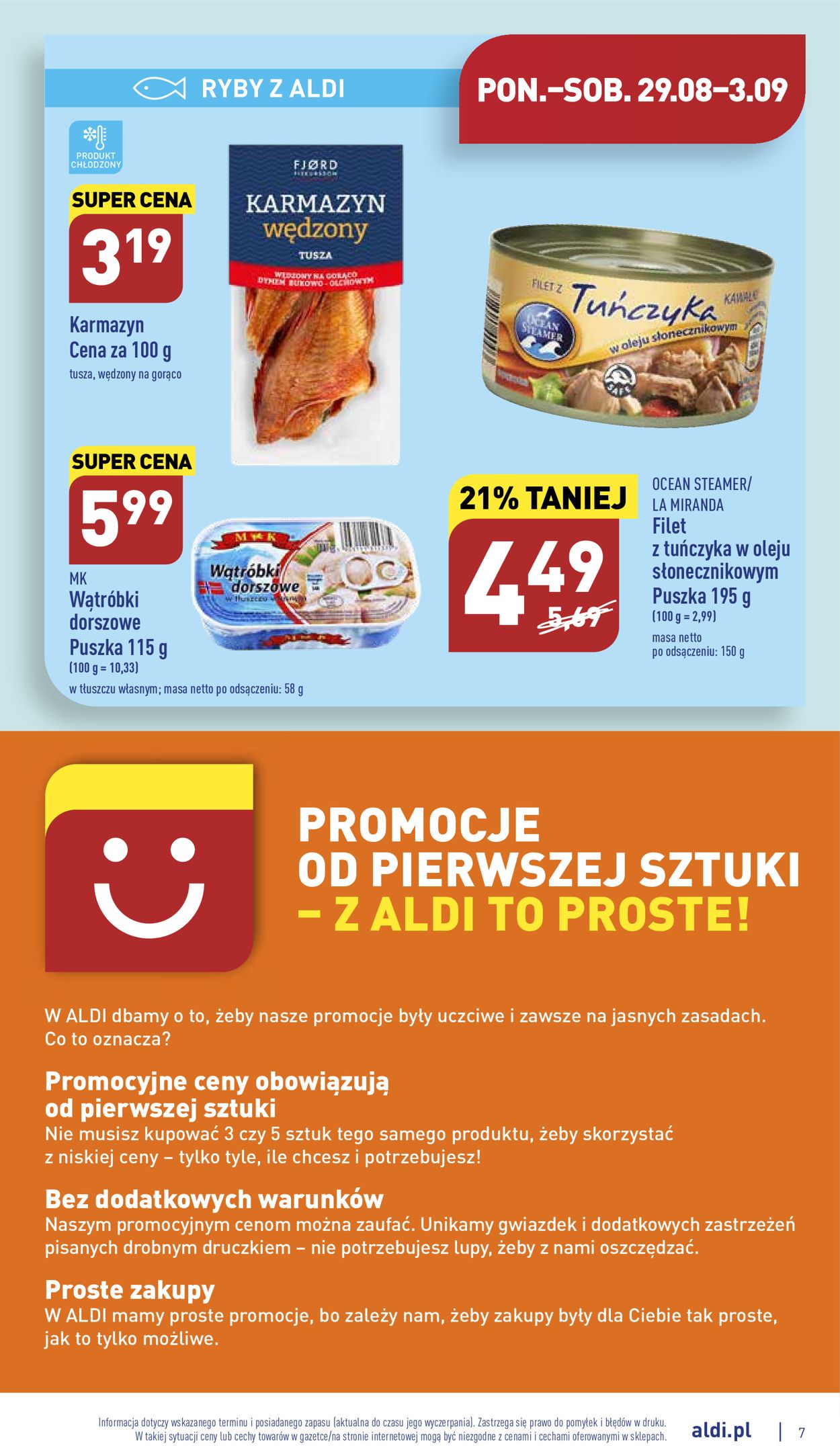 Gazetka promocyjna ALDI - 29.08-03.09.2022 (Strona 7)
