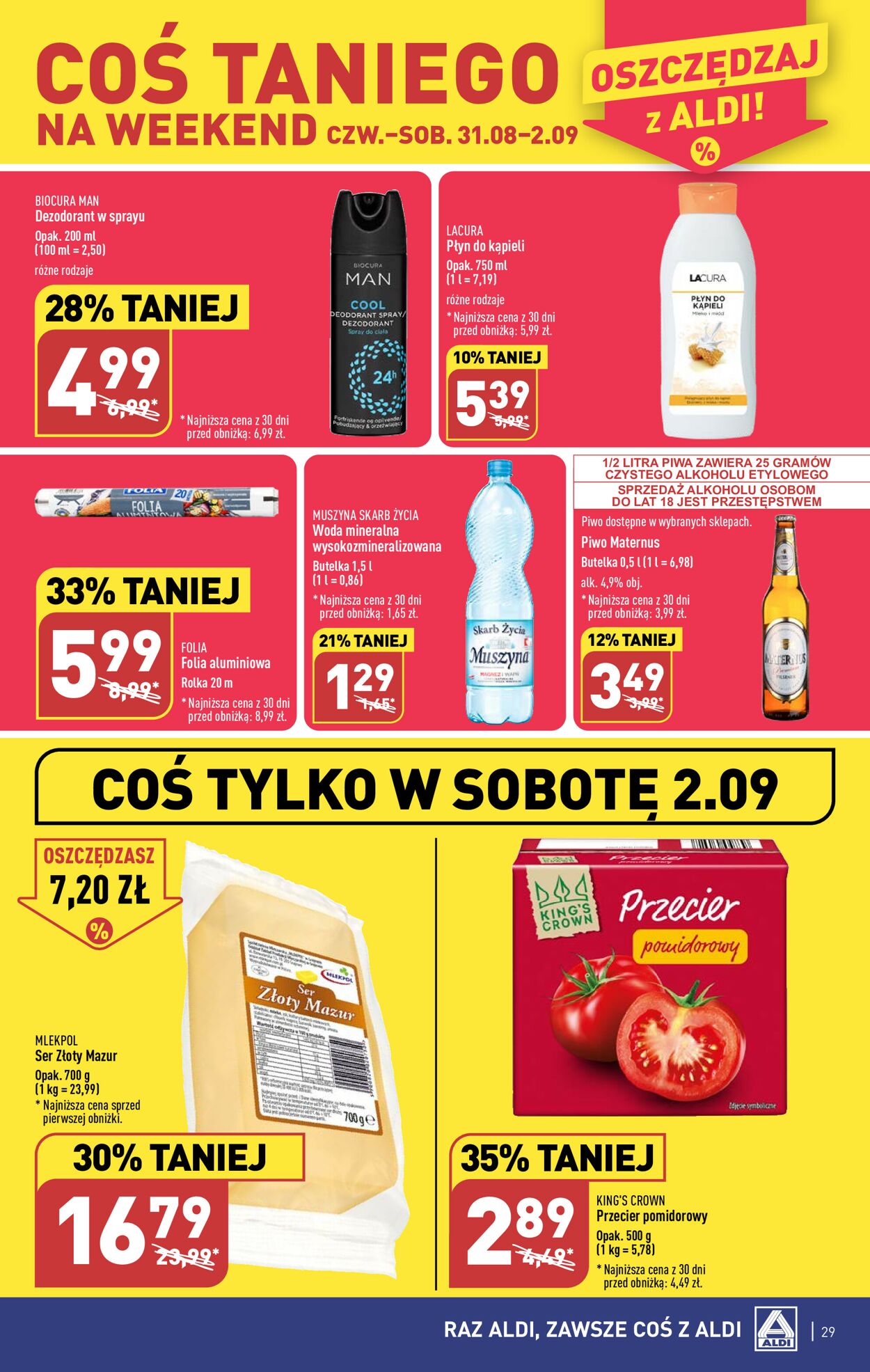 Gazetka promocyjna ALDI - 28.08-02.09.2023 (Strona 29)