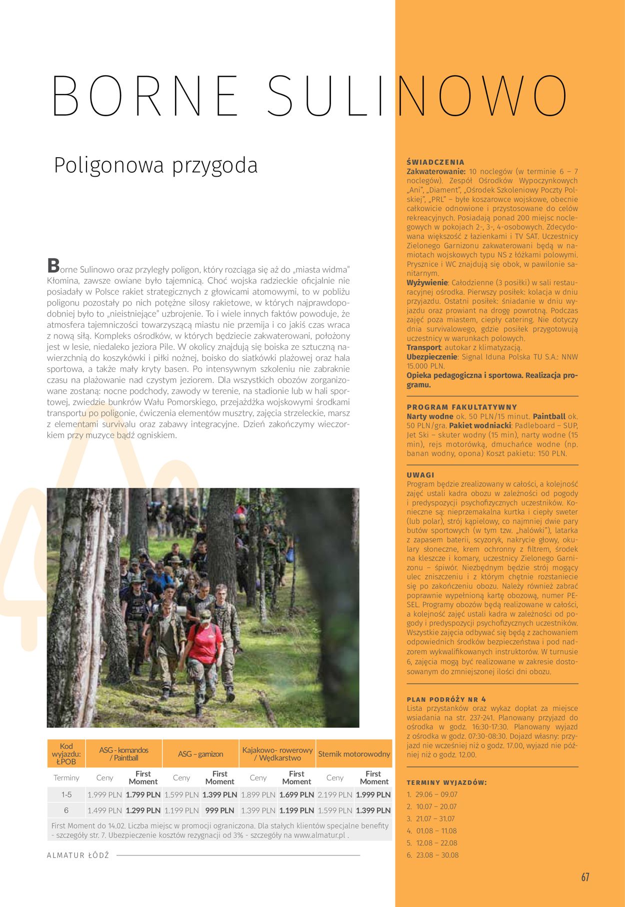 Gazetka promocyjna Almatur - 19.06-30.09.2020 (Strona 67)