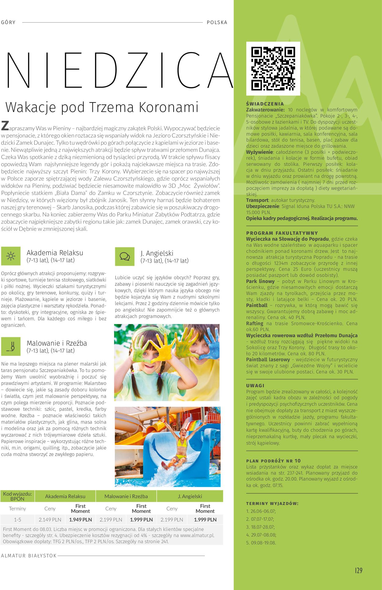 Gazetka promocyjna Almatur - 01.05-31.08.2021 (Strona 129)