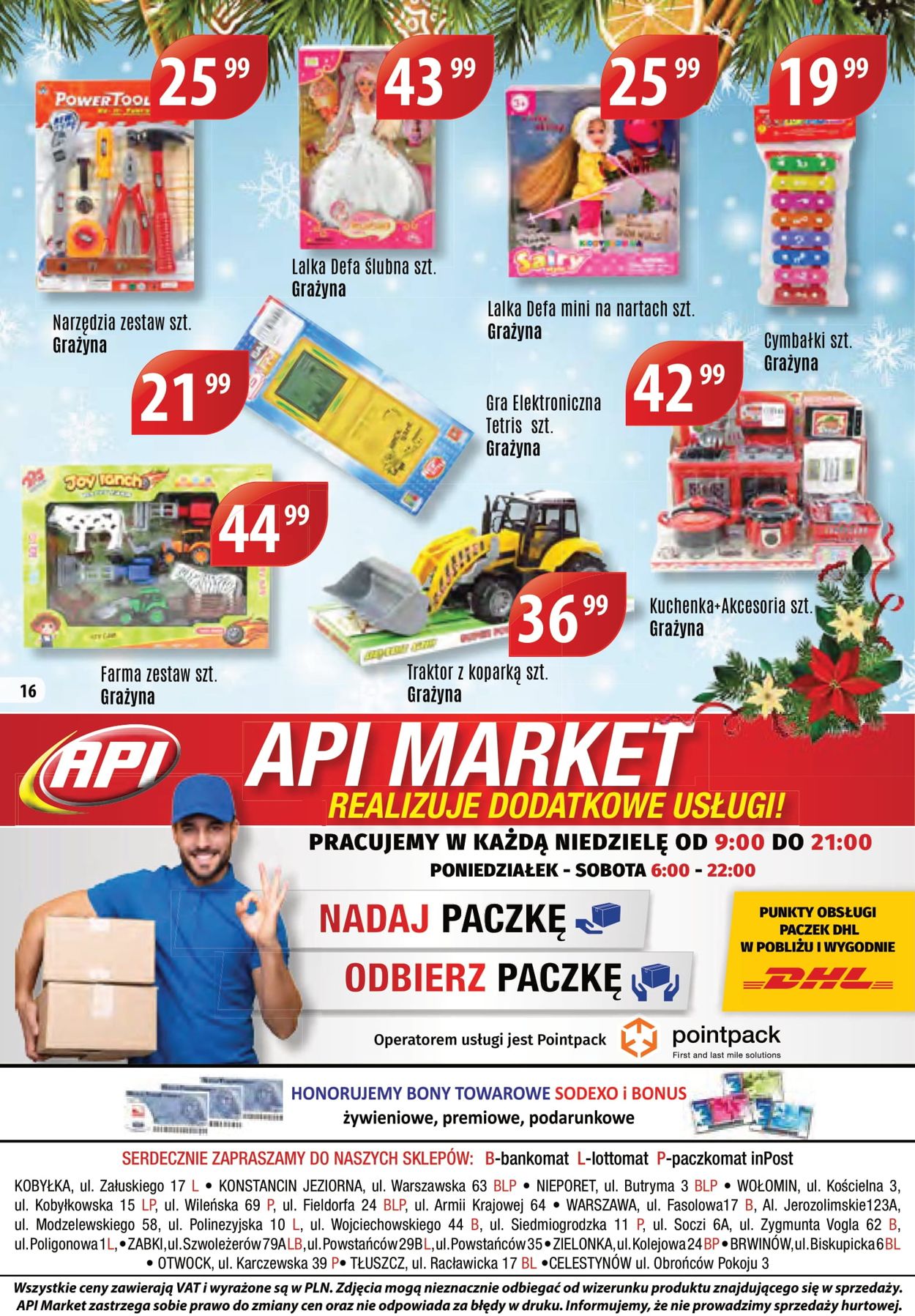 Gazetka promocyjna API Market - 08.12-14.12.2021 (Strona 16)