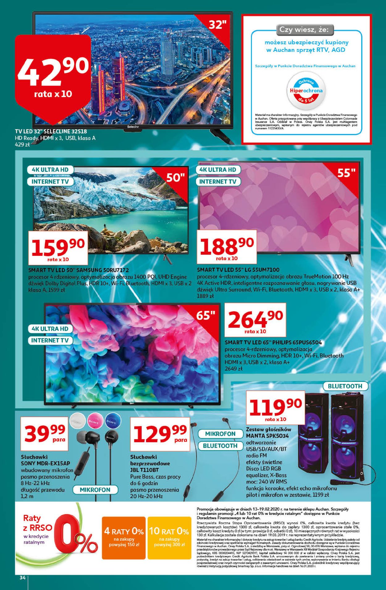 Gazetka promocyjna Auchan - 13.02-19.02.2020 (Strona 34)